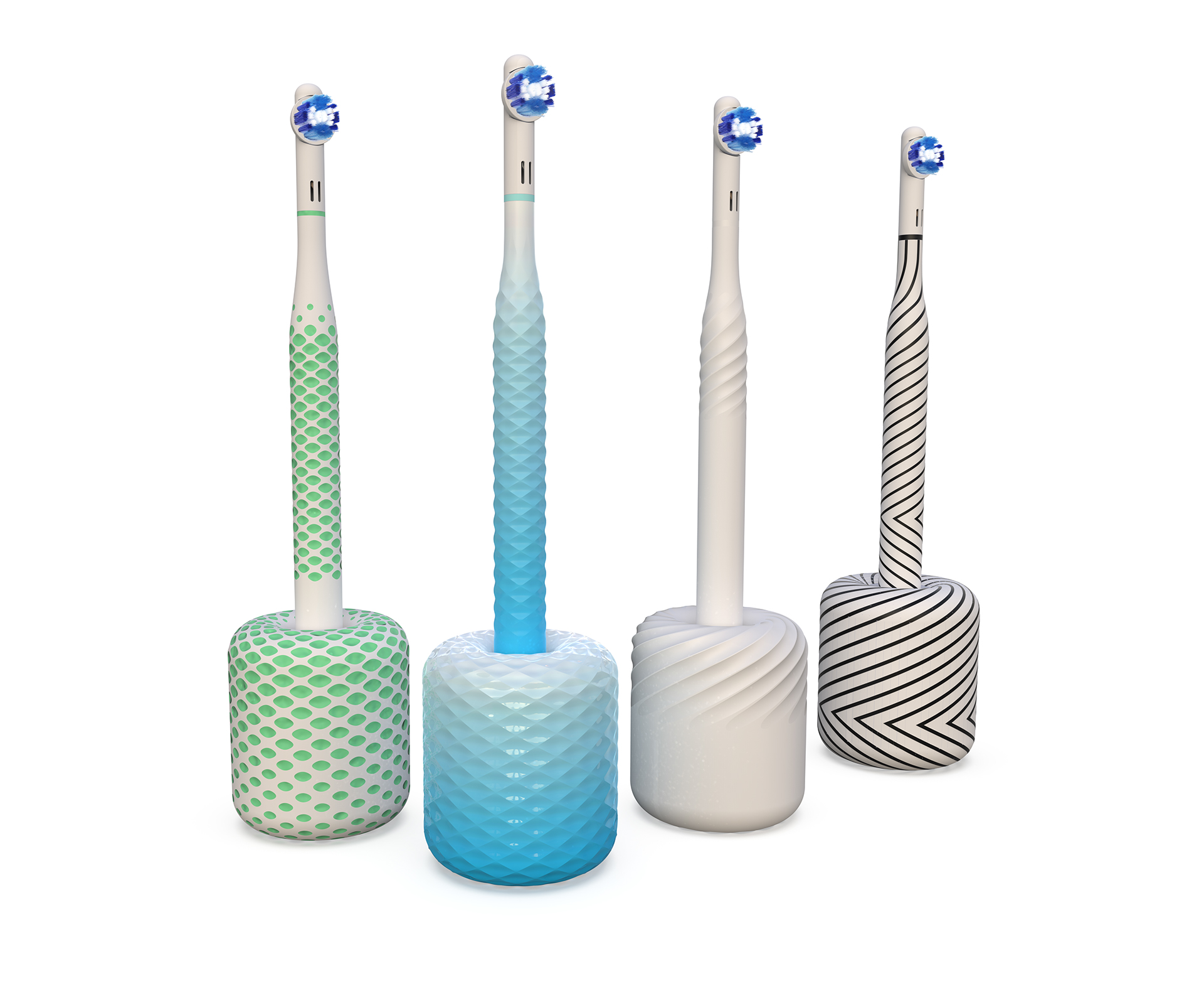 Electric toothbrush，modelling，Gradual change，