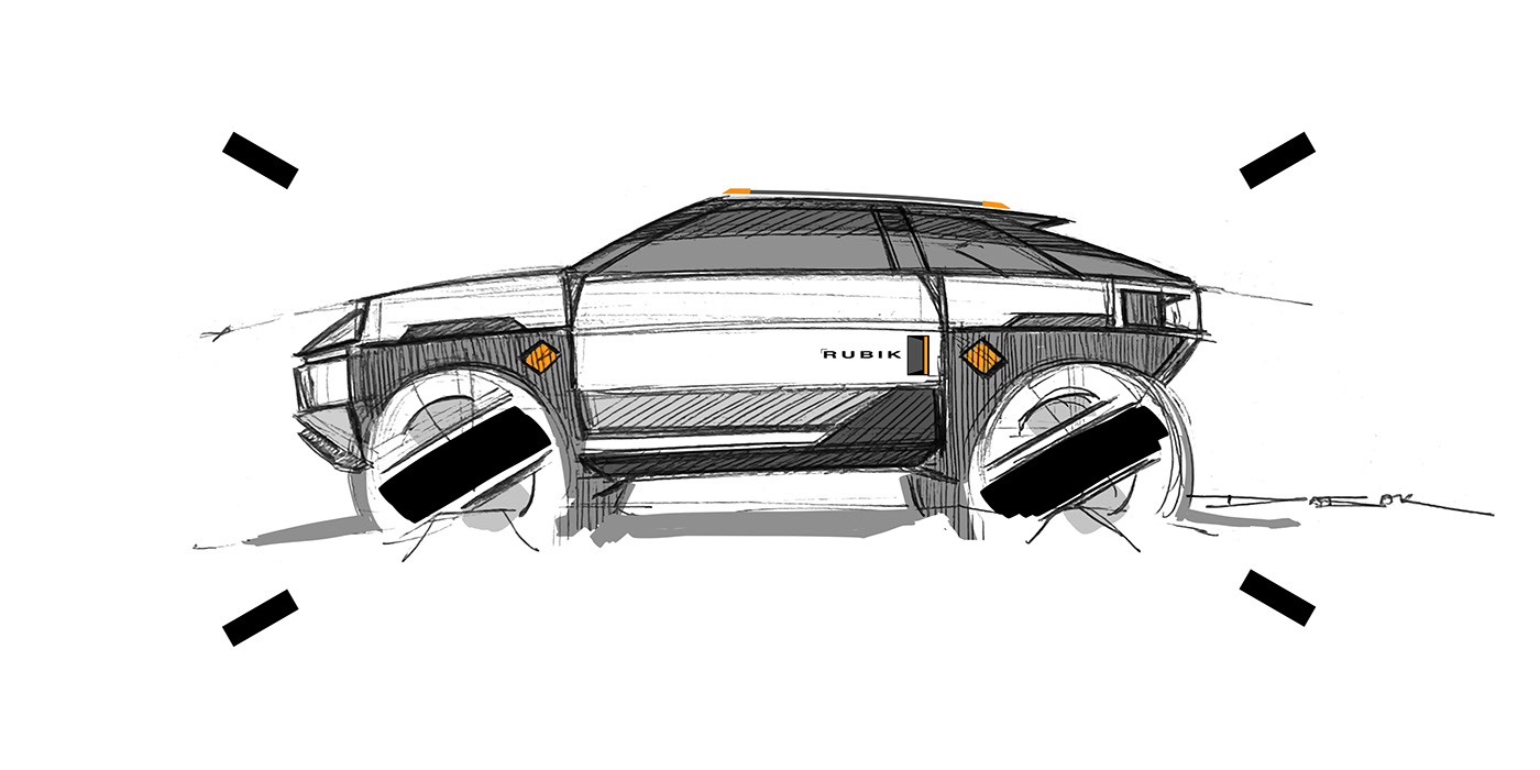 Off-road vehicle，Rubik，suv，