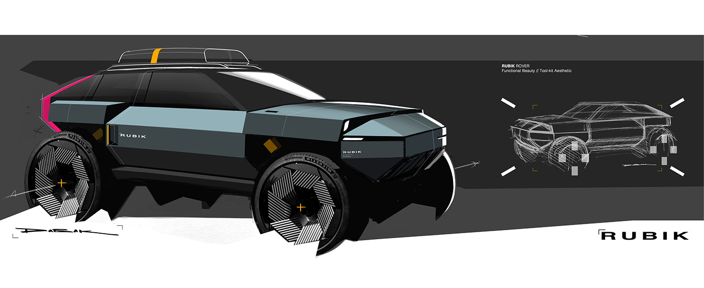 Off-road vehicle，Rubik，suv，
