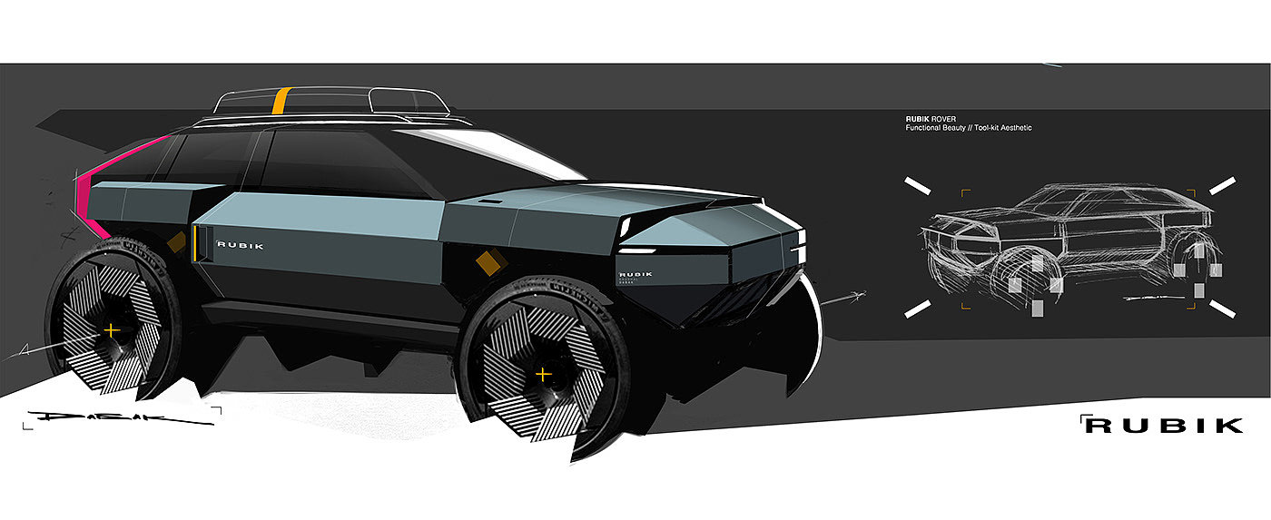 Off-road vehicle，Rubik，suv，