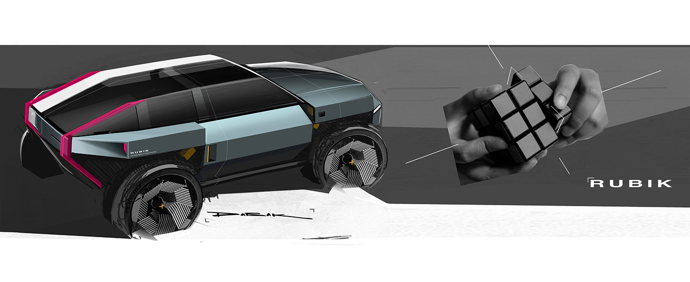 Off-road vehicle，Rubik，suv，