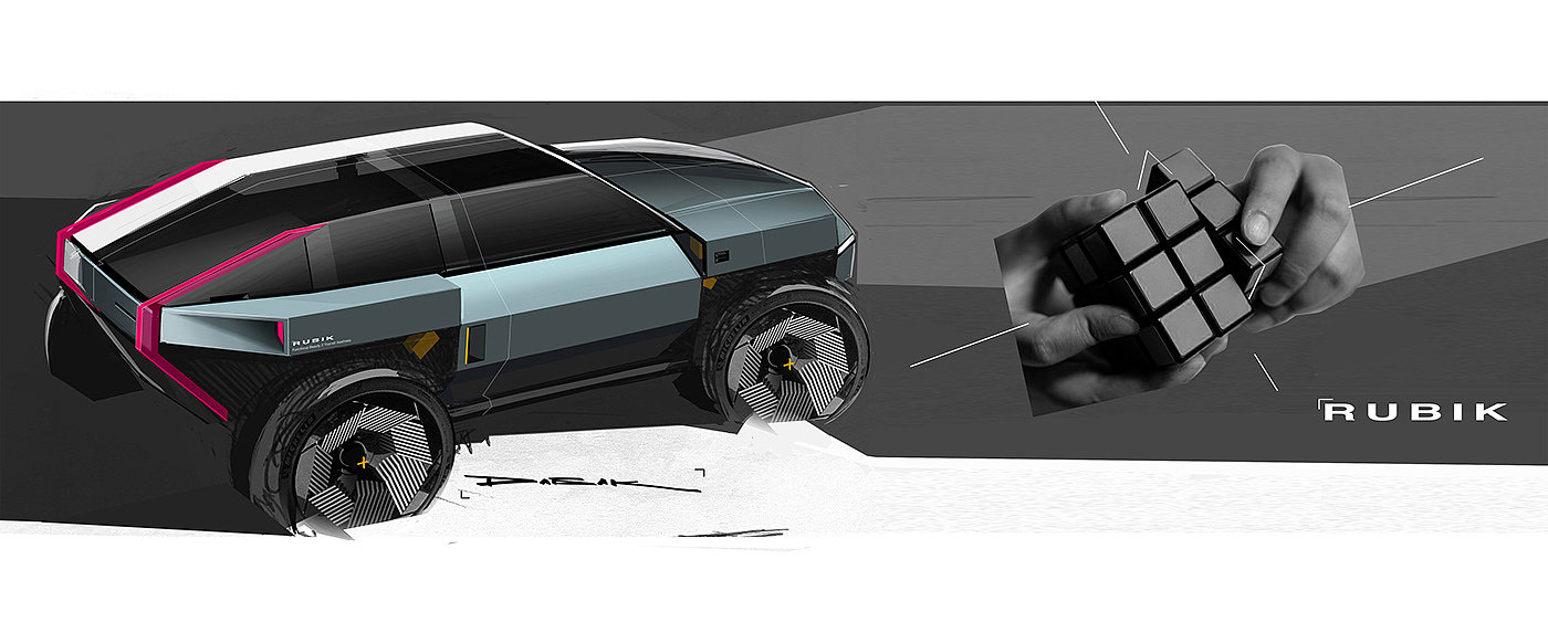 Off-road vehicle，Rubik，suv，