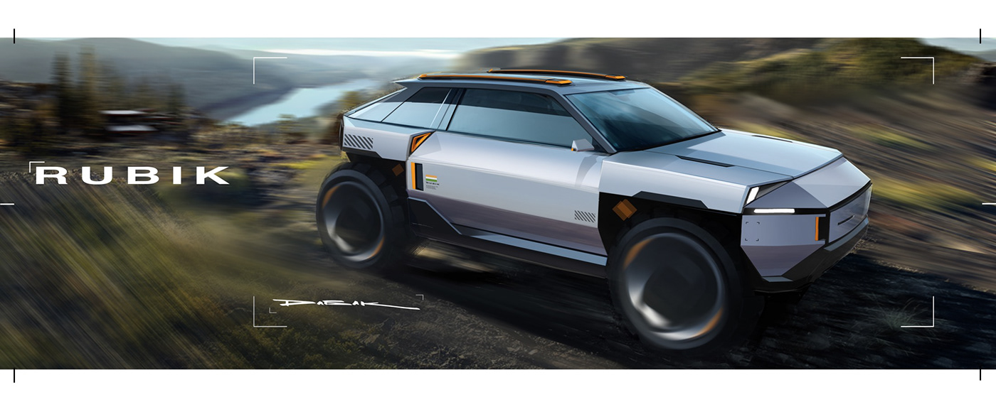 Off-road vehicle，Rubik，suv，