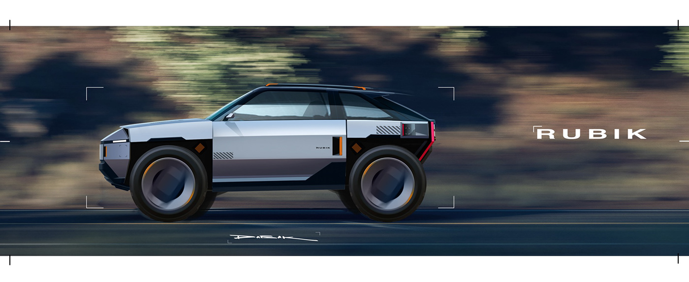 Off-road vehicle，Rubik，suv，