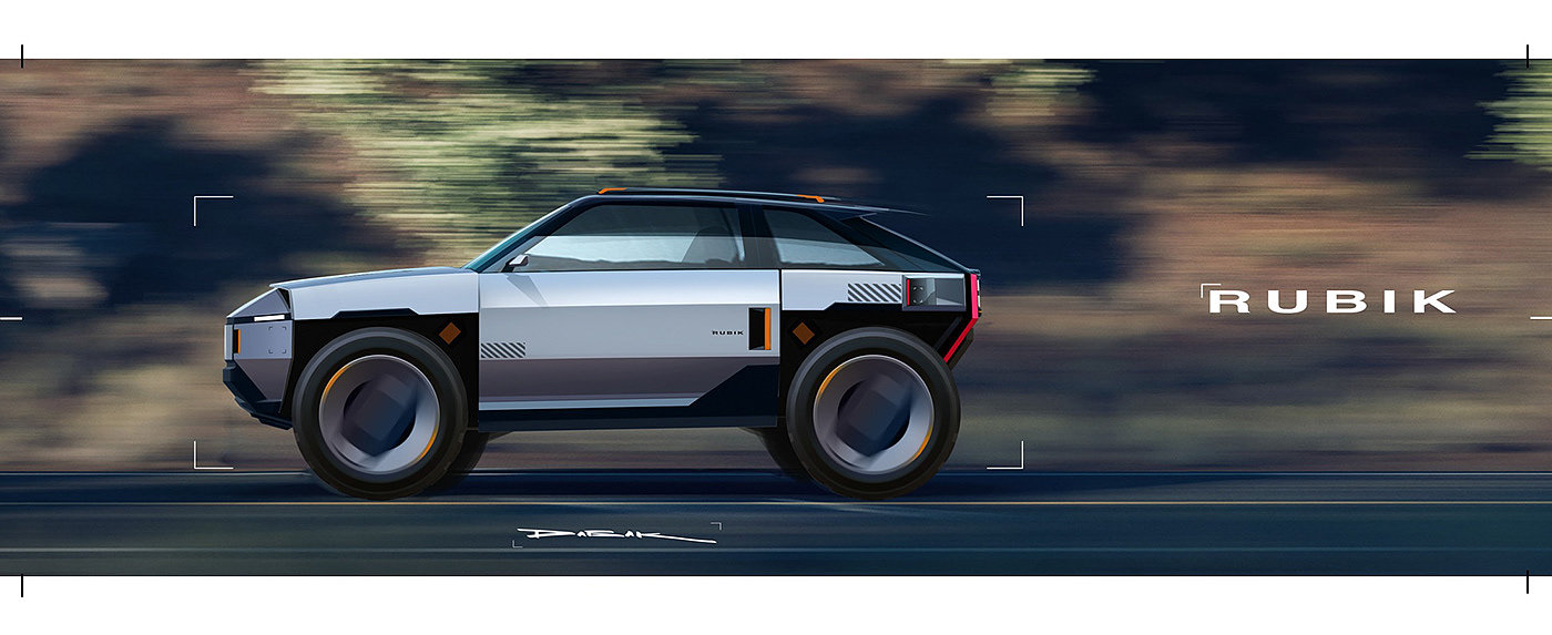 Off-road vehicle，Rubik，suv，