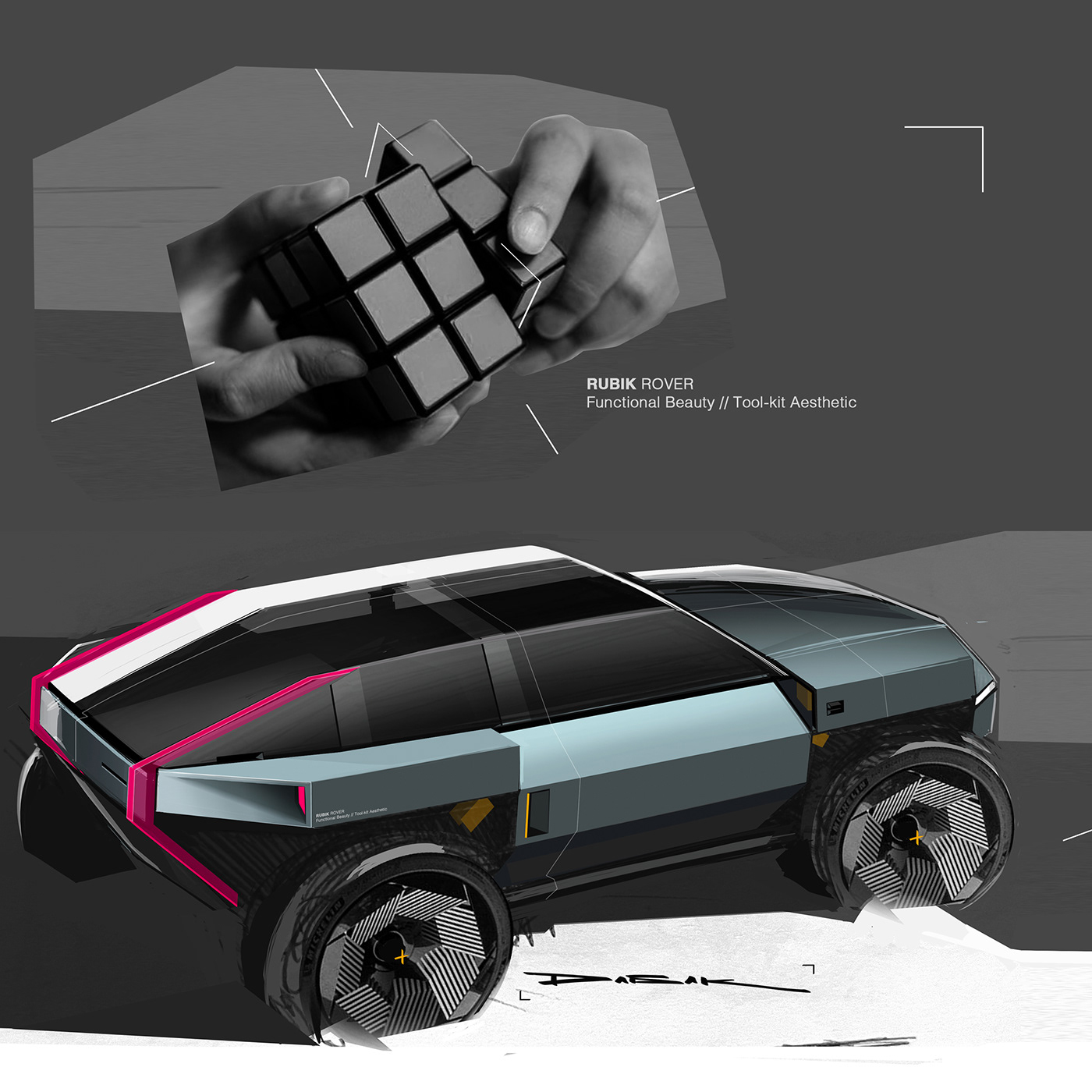 Off-road vehicle，Rubik，suv，