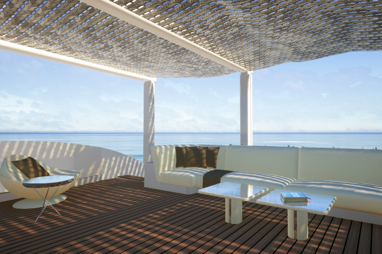 Architectural design，Cube Boathouse，Glass，