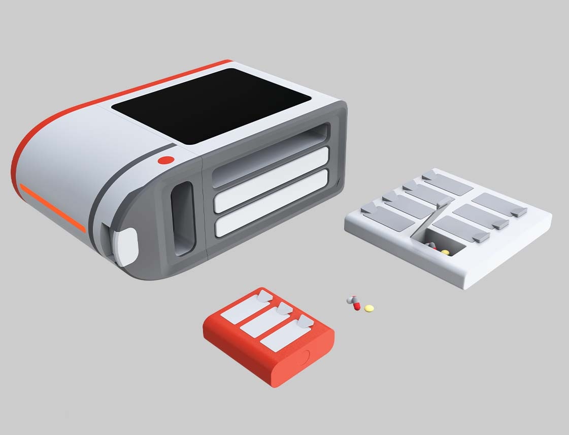 Suitable aging，Medicine box，medical care，