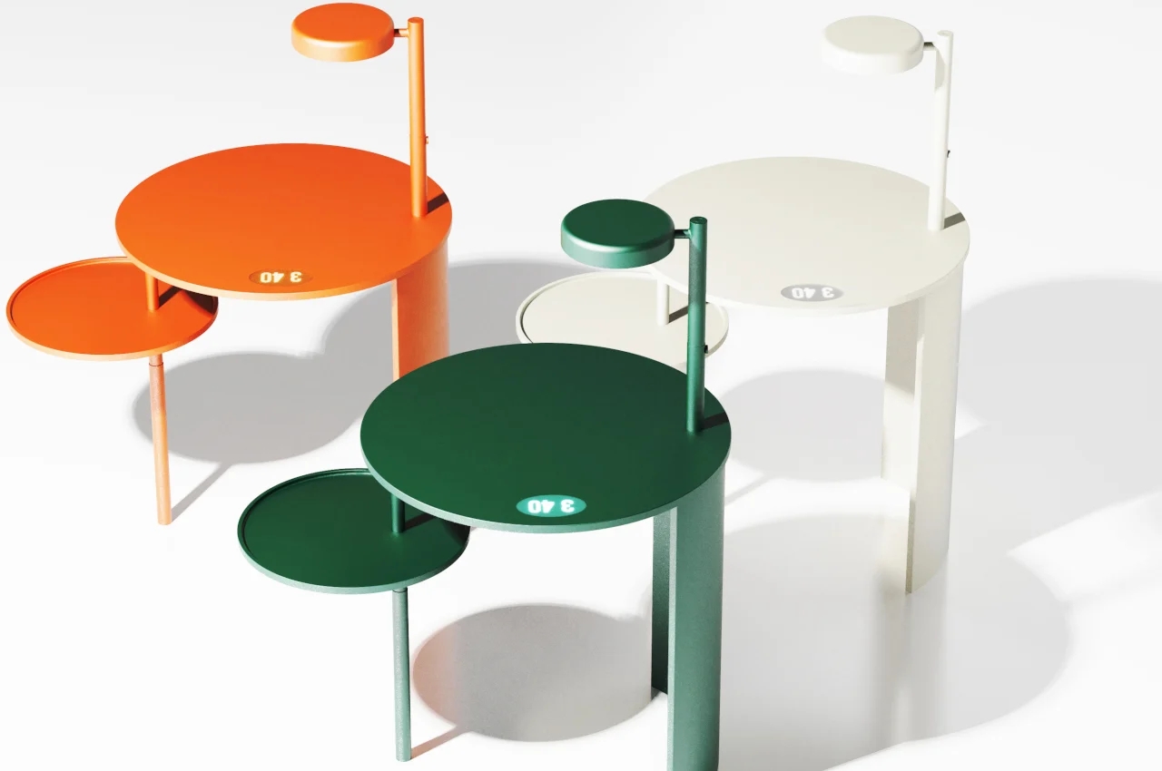 desk，conceptual design，circular，