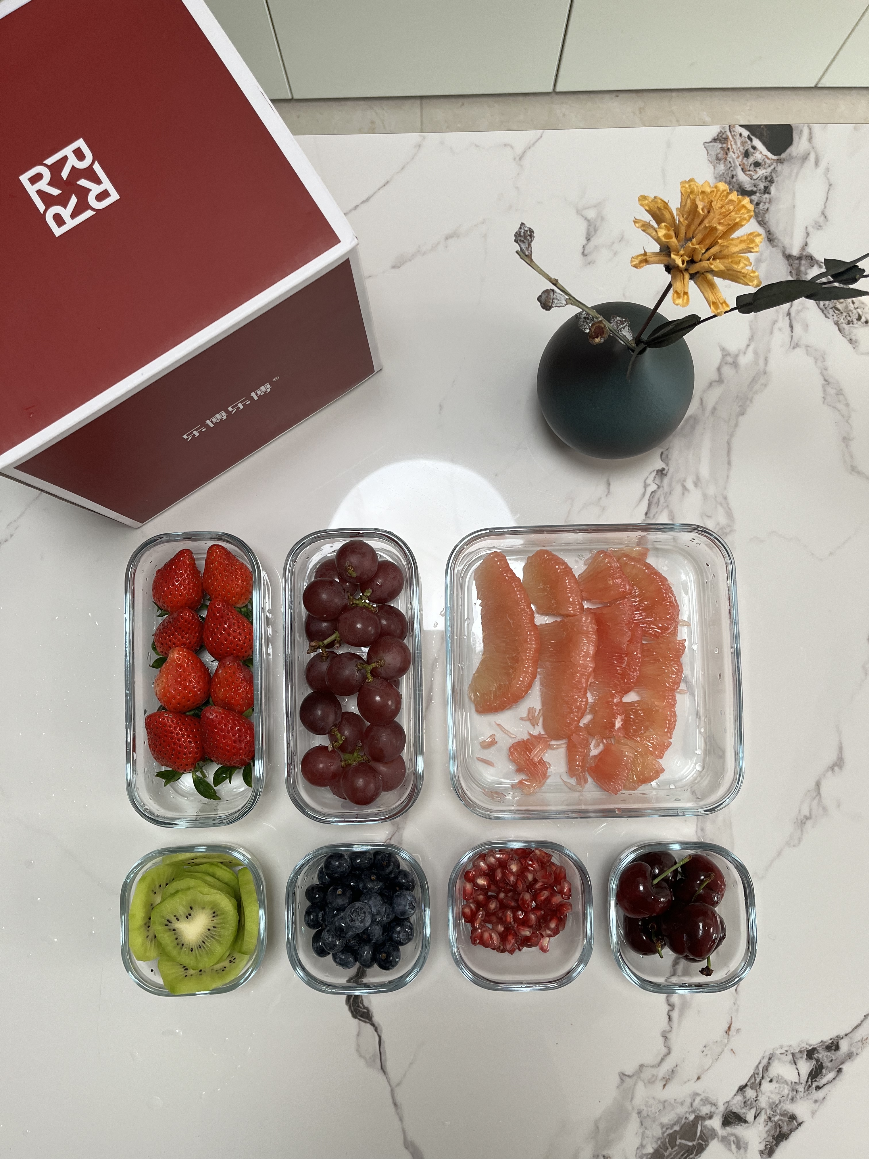 # Good things to share# High-value gift box# Heat-resistant glass can be microwave，