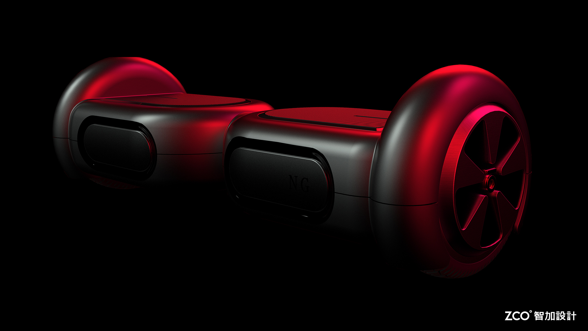 Zhijia design，Balance car，