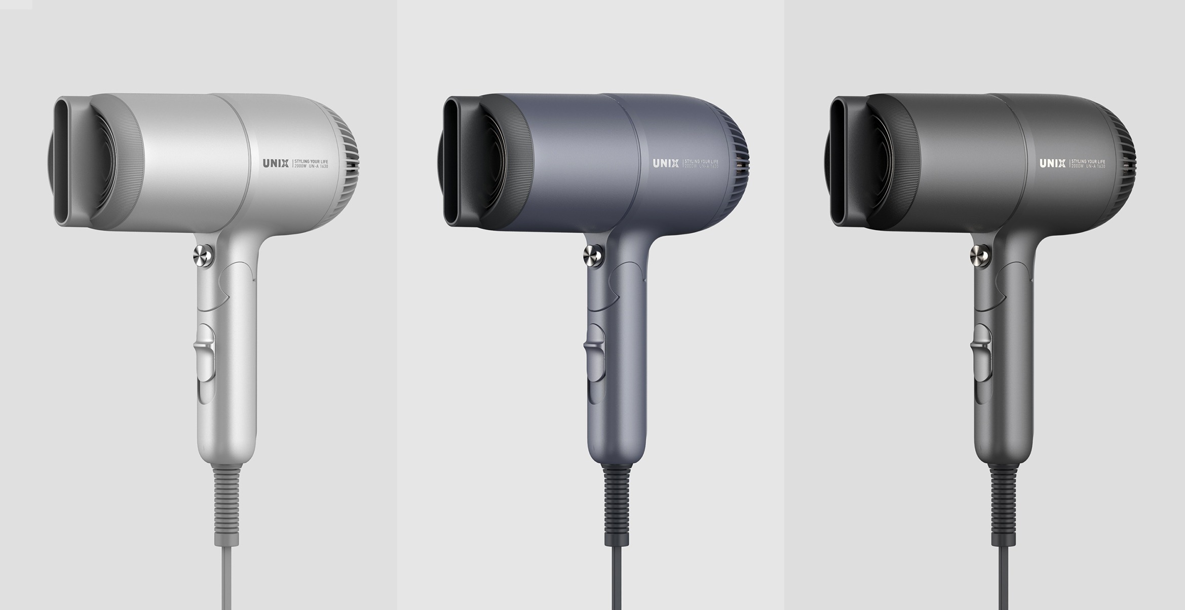 hair drier，product design，industrial design，minimal，Capsule，