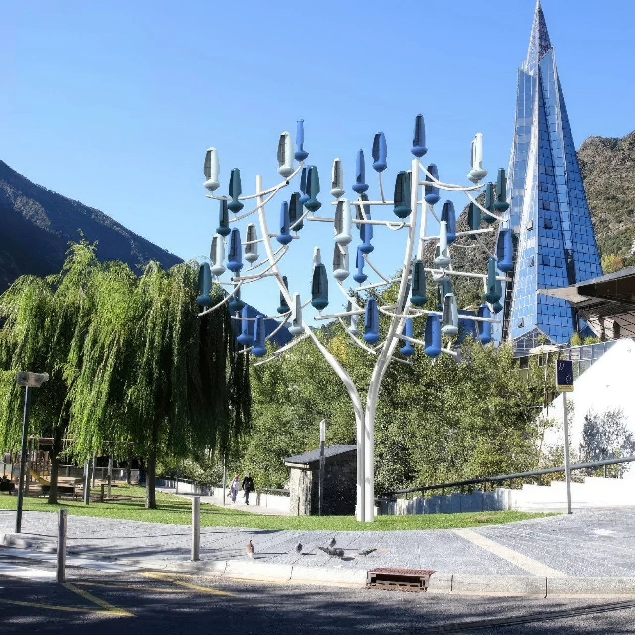 Aeroleaf，Hybrid technology，micro wind turbine，industrial equipment ，