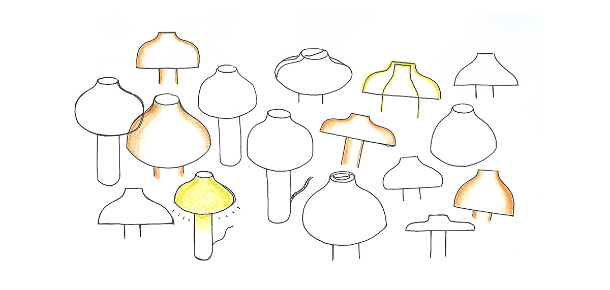 lamps and lanterns，ceramics，texture，