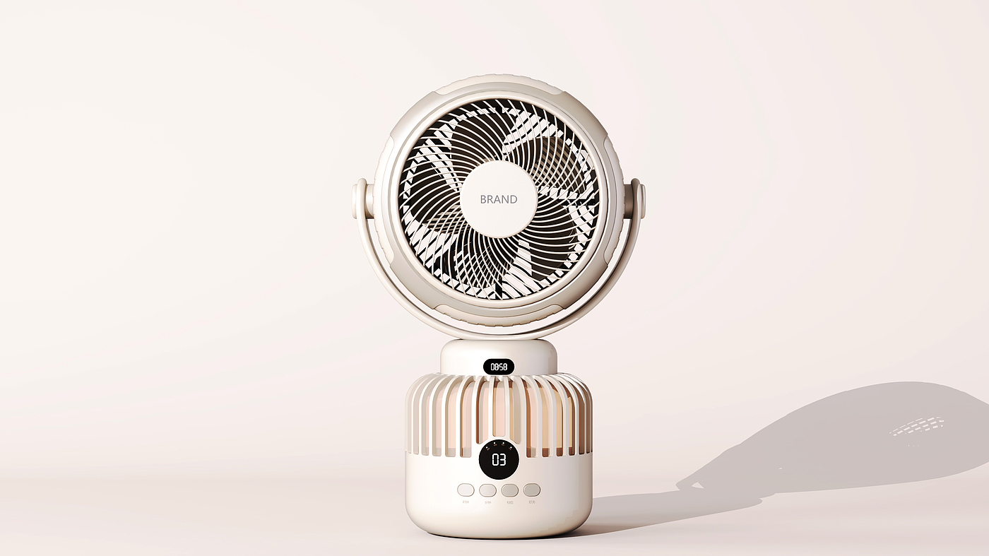 Original design，Industry / products，small home appliances，Light Luxury/Small Capital，Outdoor camping，Fan，