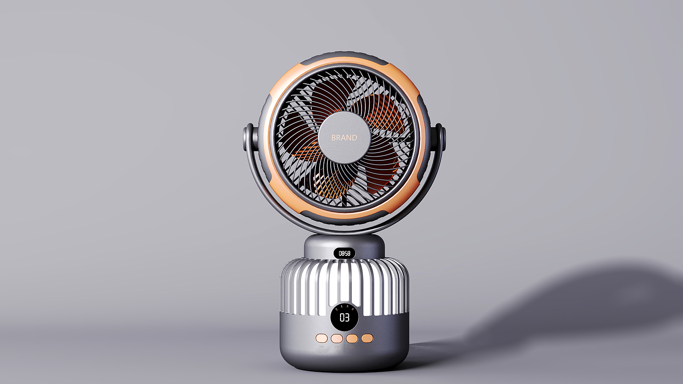 Original design，Industry / products，small home appliances，Light Luxury/Small Capital，Outdoor camping，Fan，