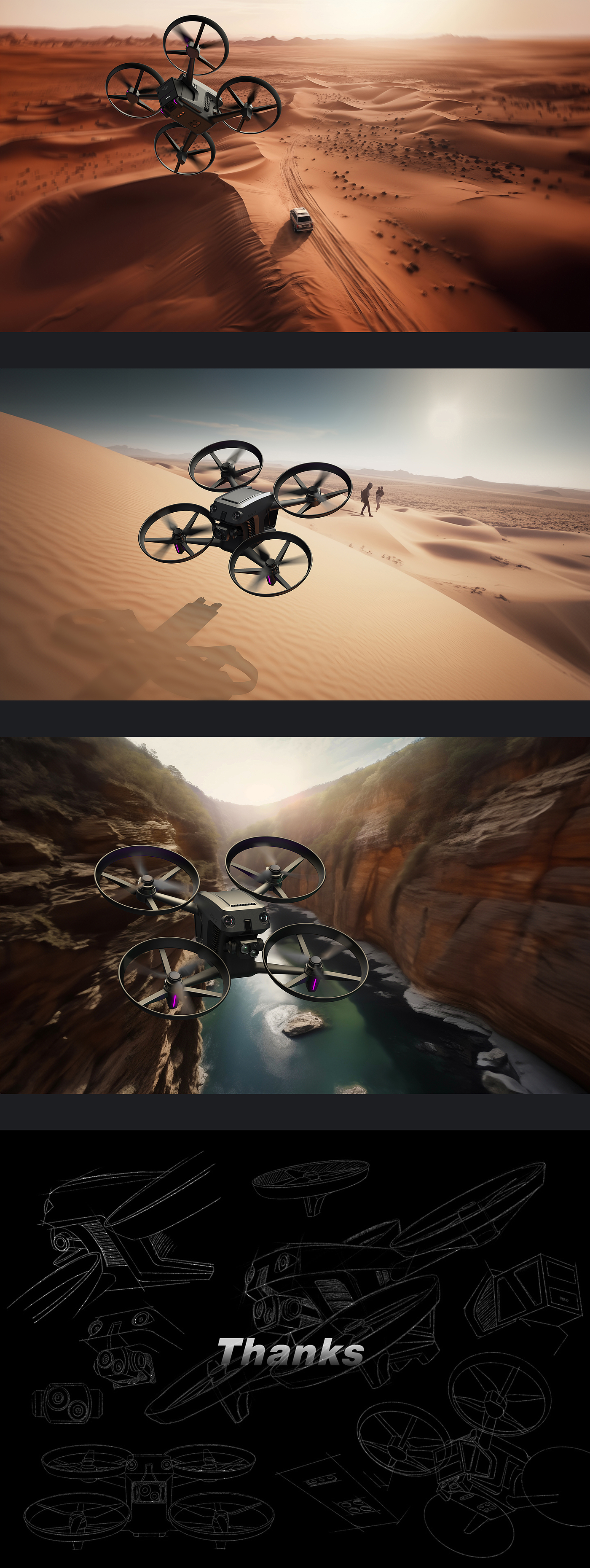 DJI，FPV，concept，drone，