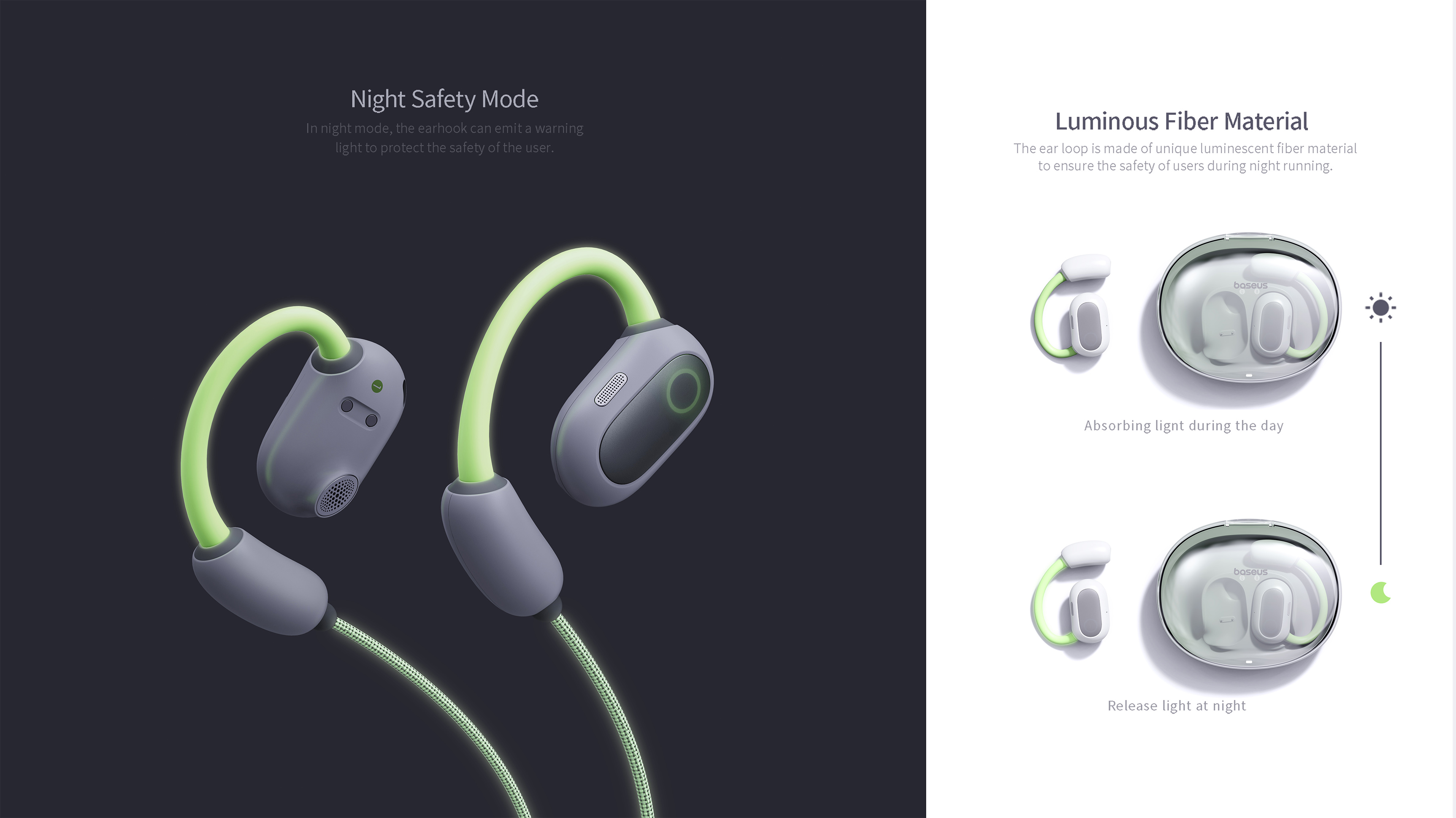 tws，Hanging Ear，Open Bluetooth Headset，Transparent bin，Luminous，Adjustable，headset，