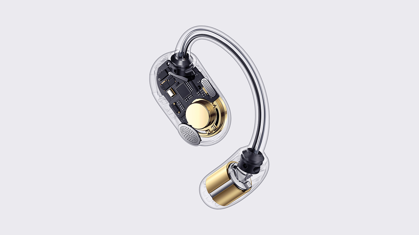 tws，Hanging Ear，Open Bluetooth Headset，Transparent bin，Luminous，Adjustable，headset，