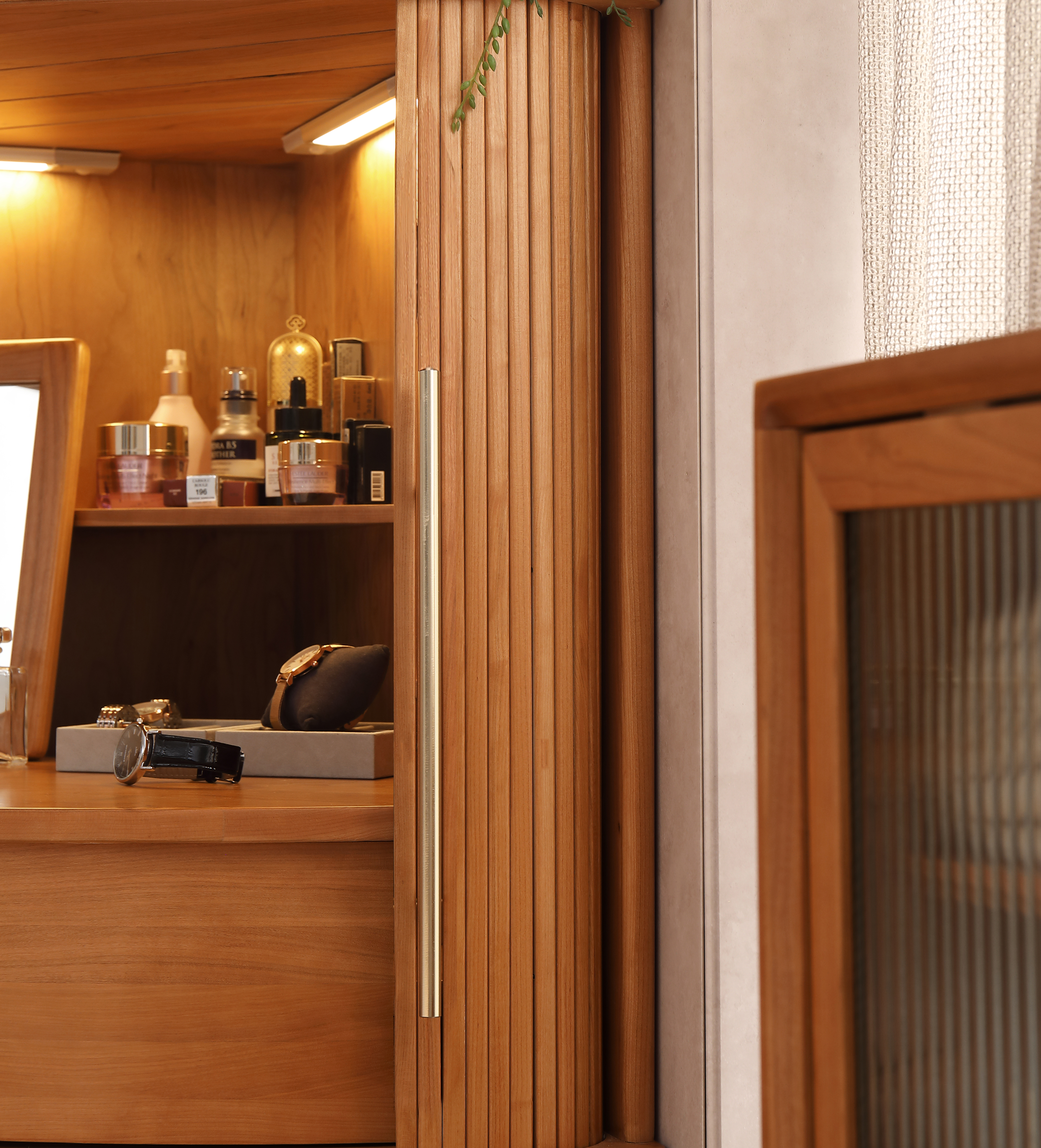 Dressing table · Solid wood · Cherry wood，