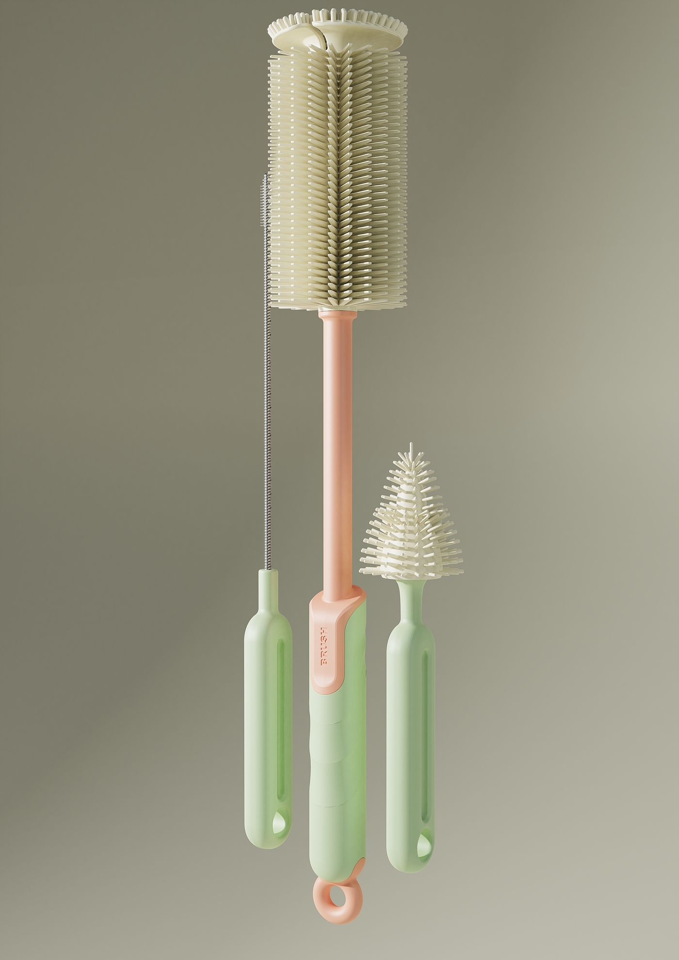 brush，milk bottle brush，clean，Mother and baby，feeding bottle，Pacifier brush，Straw brush，Drainage rack，