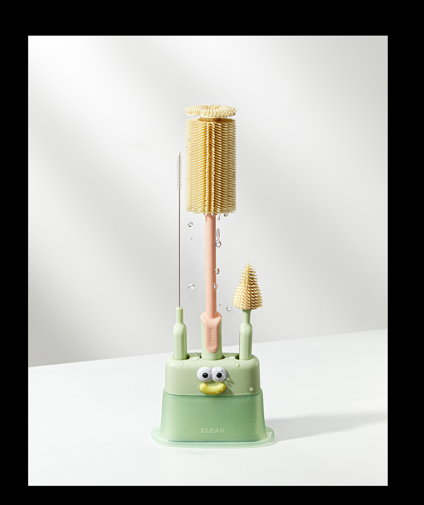 brush，milk bottle brush，clean，Mother and baby，feeding bottle，Pacifier brush，Straw brush，Drainage rack，