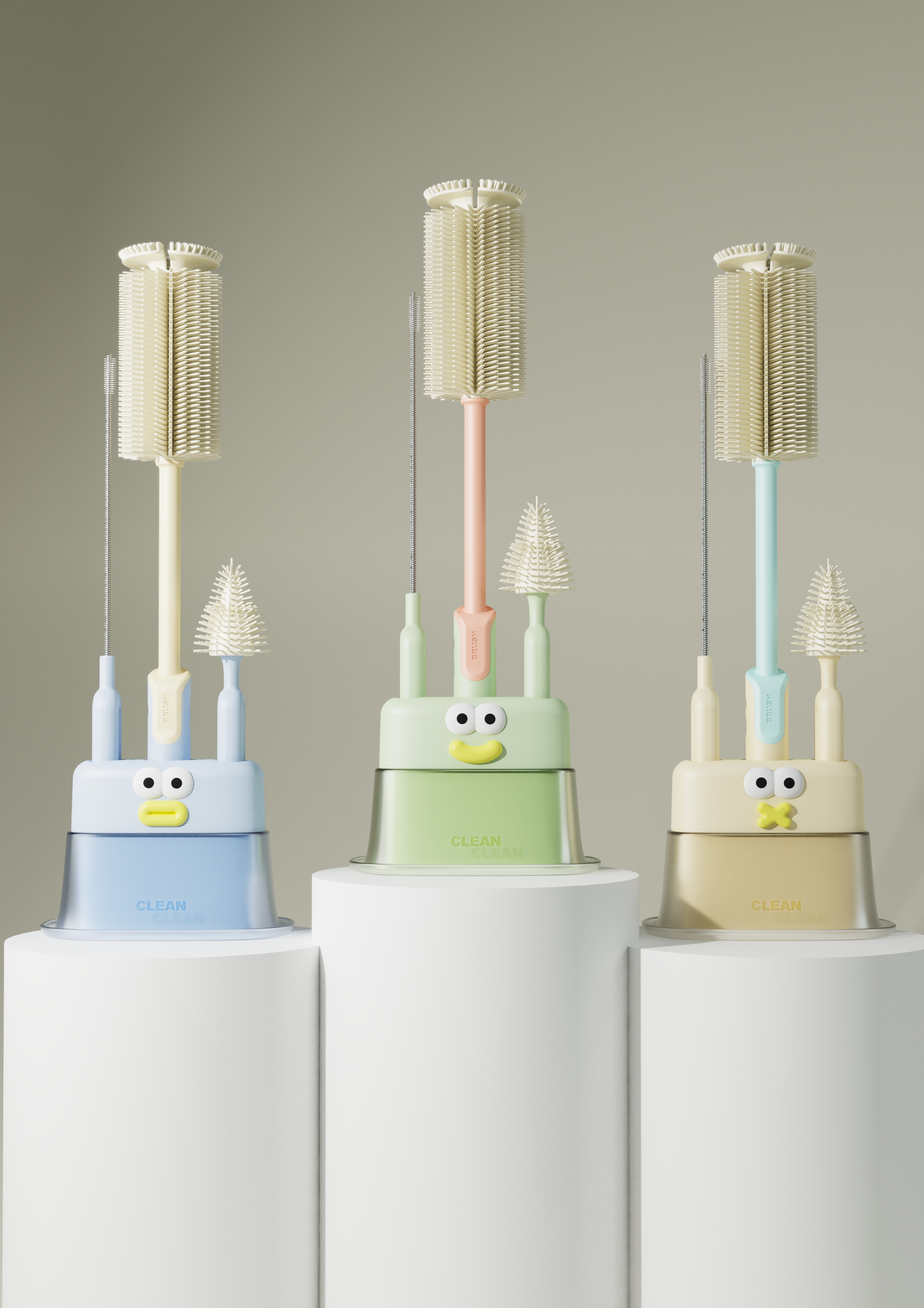 brush，milk bottle brush，clean，Mother and baby，feeding bottle，Pacifier brush，Straw brush，Drainage rack，