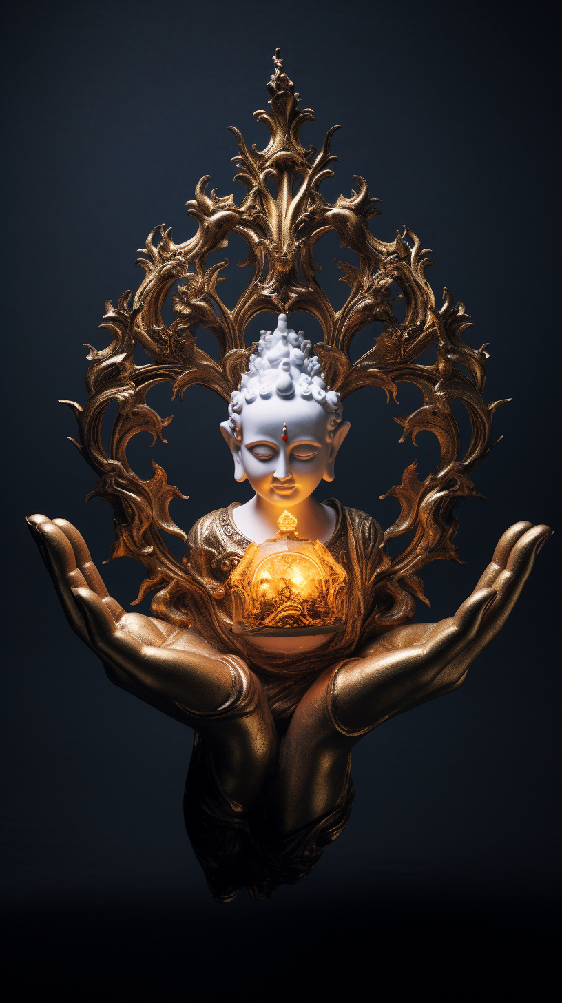 AI design，Jade Carving，