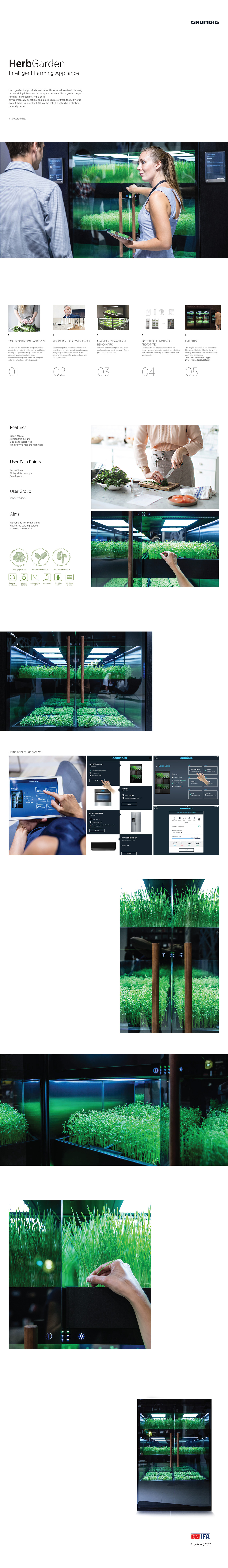 Herb Garden，Intelligent potting，product design，industrial design，