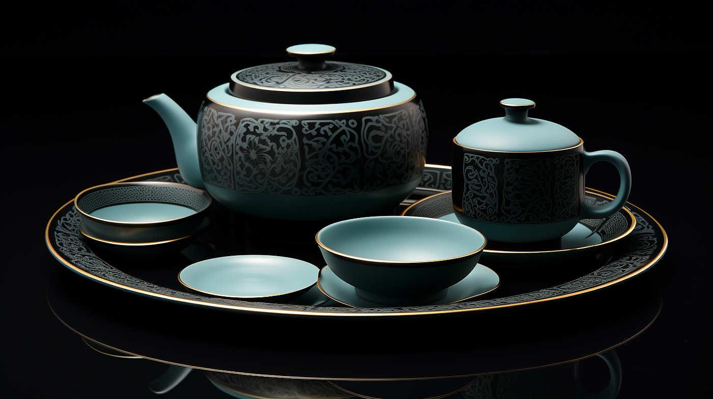 AI design，tableware，