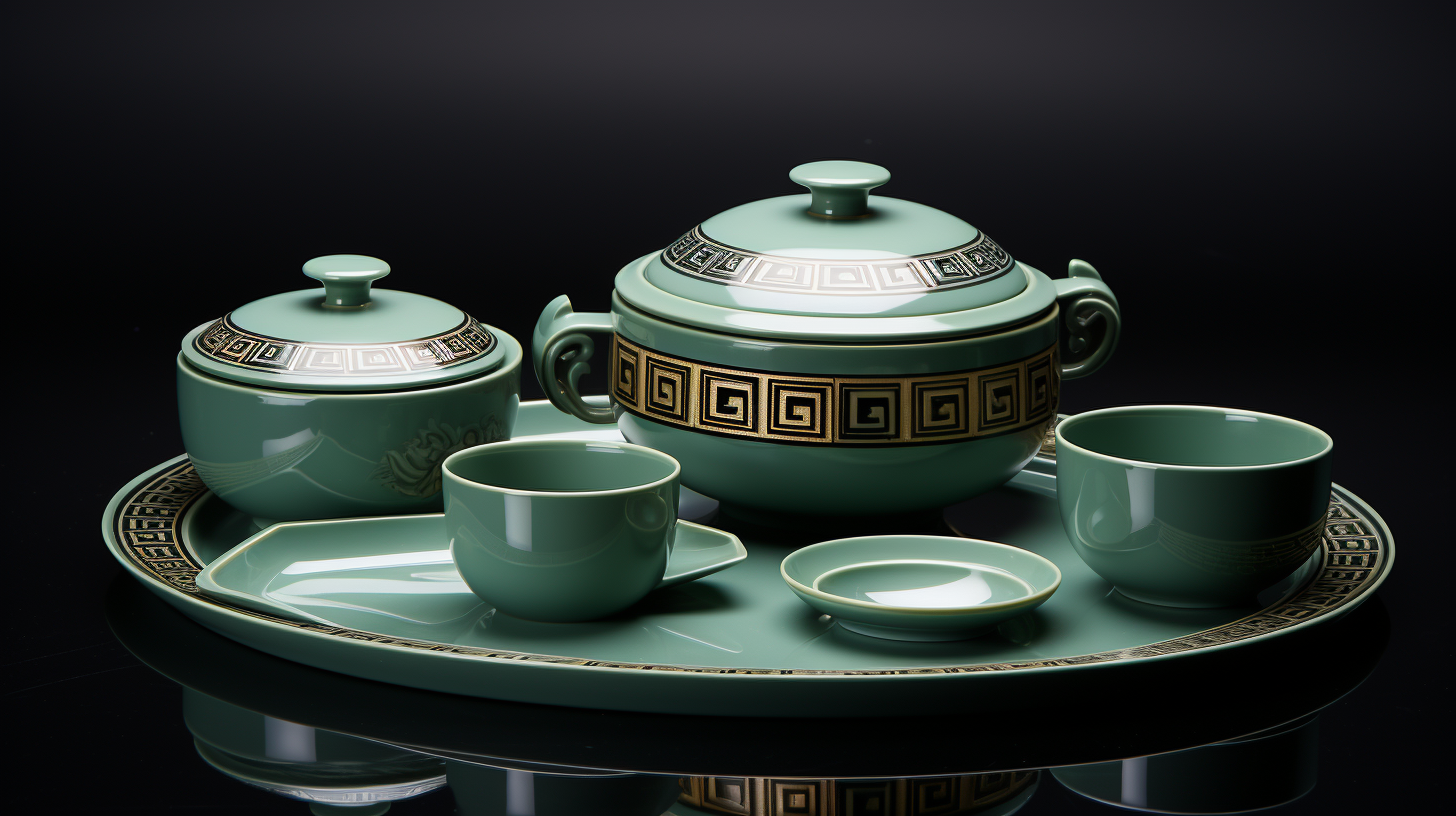 AI design，tableware，