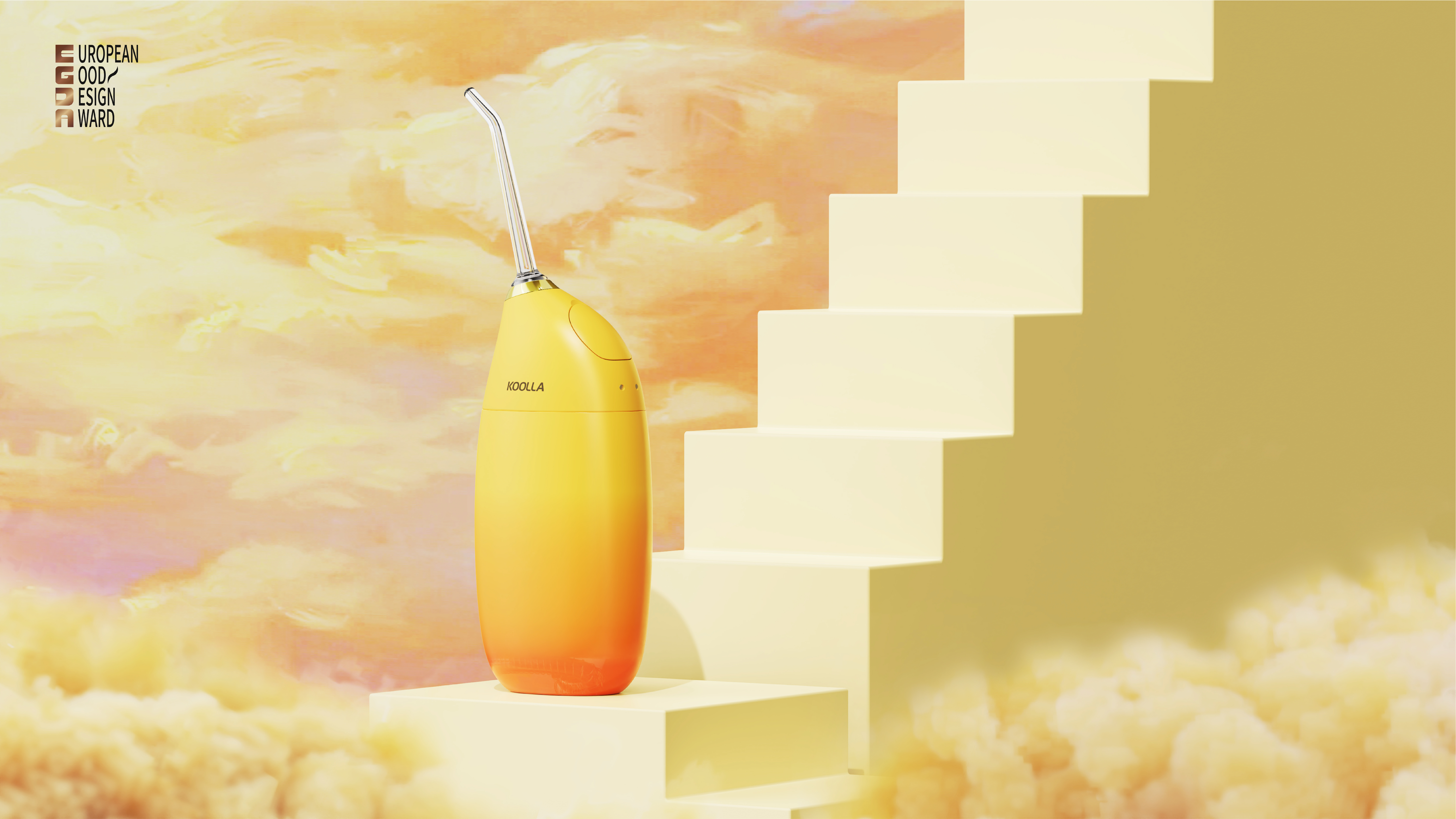 oral irrigator，Mango，bionics，Render，Personal care，Tooth washing，household electrical appliances，scene，