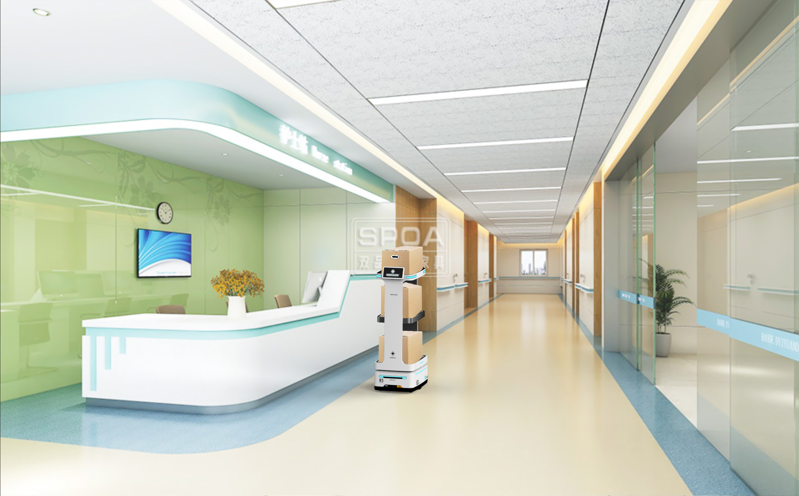 AMR，Intelligent medical treatment，Autonomous Mobile Robot，Medical robot，AMR Design，Medical equipment，