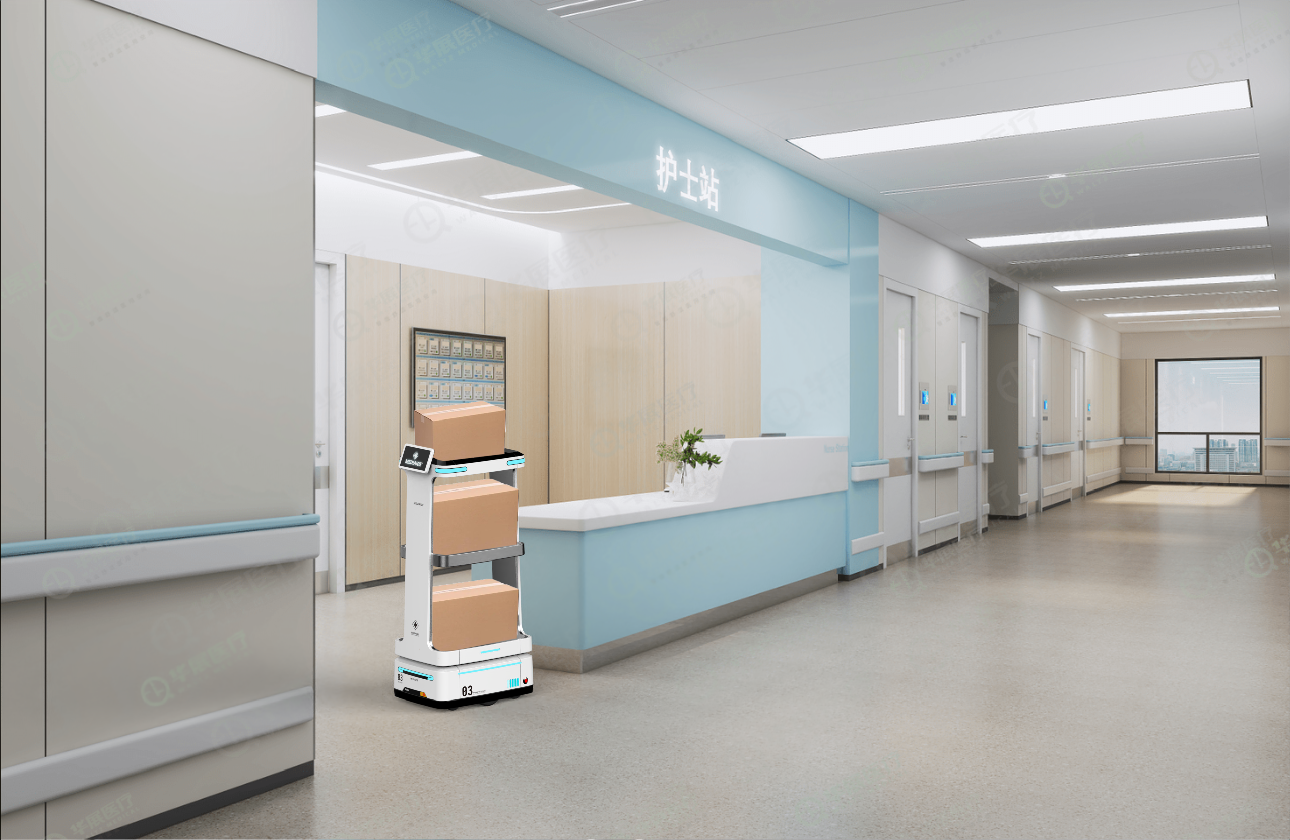 AMR，Intelligent medical treatment，Autonomous Mobile Robot，Medical robot，AMR Design，Medical equipment，