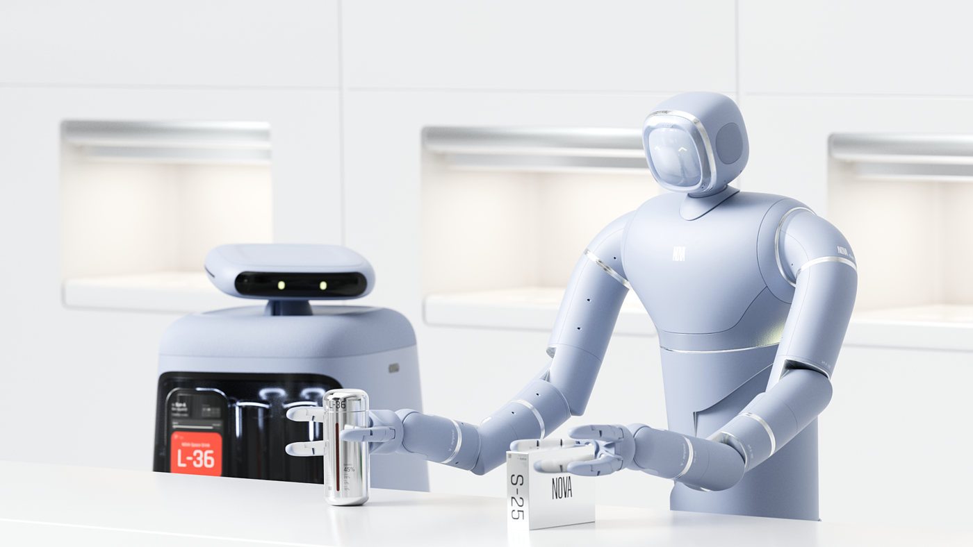 robot，artificial intelligence，nova，product design，industrial design，