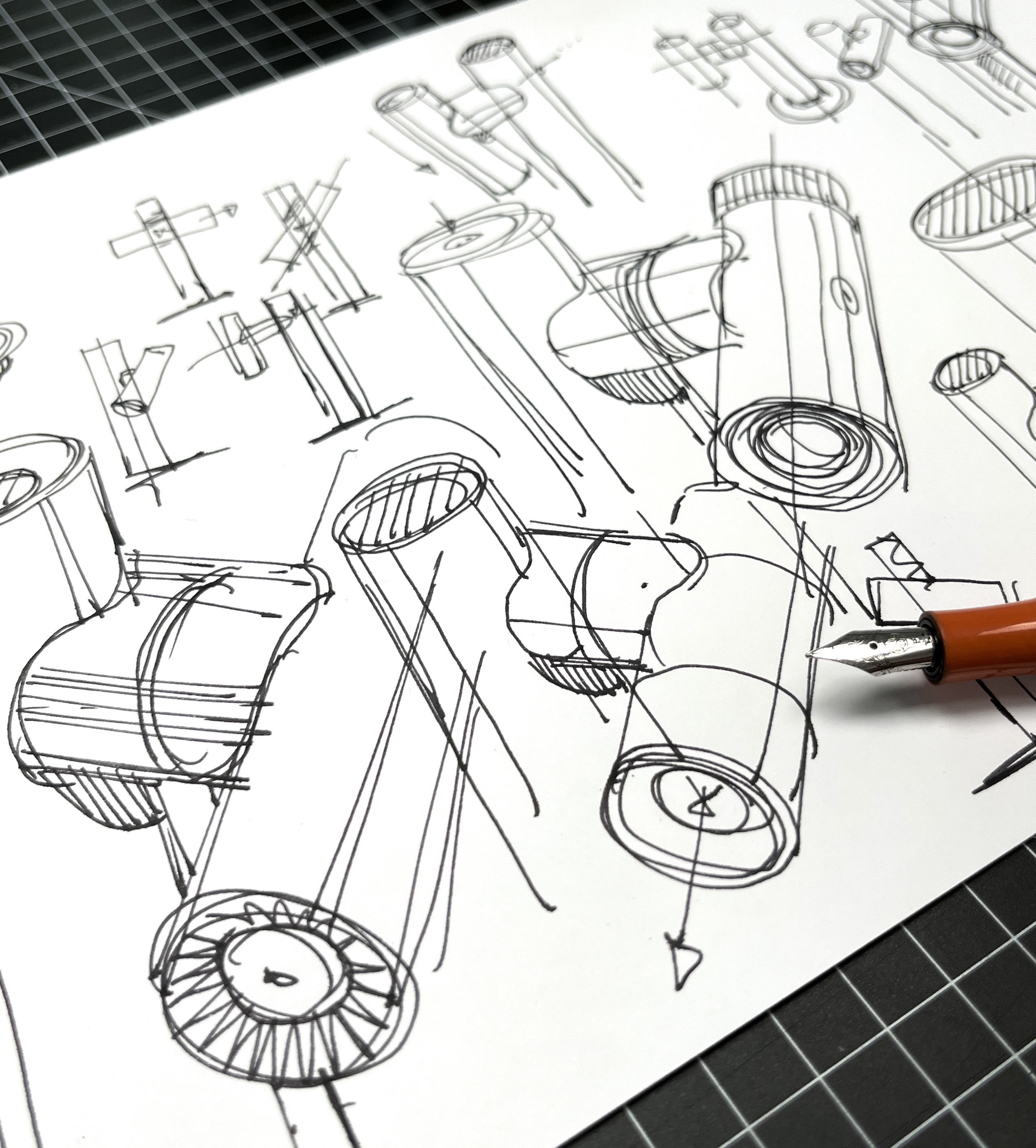 sketch，Design，illustration，Sketches，works，