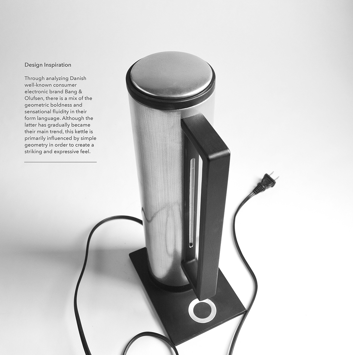 BeoKettle，Electric kettle，small home appliances，product design，