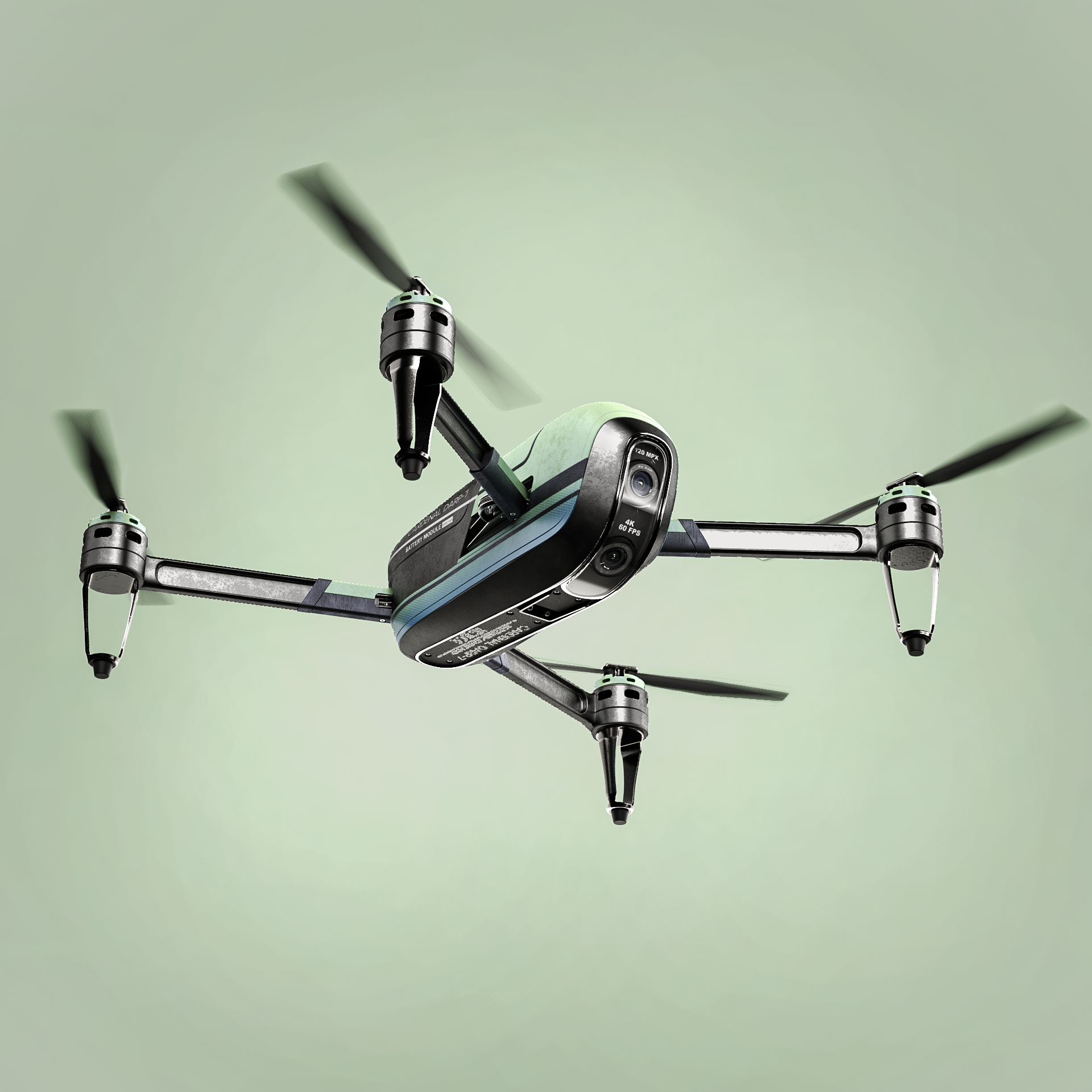 3D model，product design，industrial design，UAV，drone，cad，