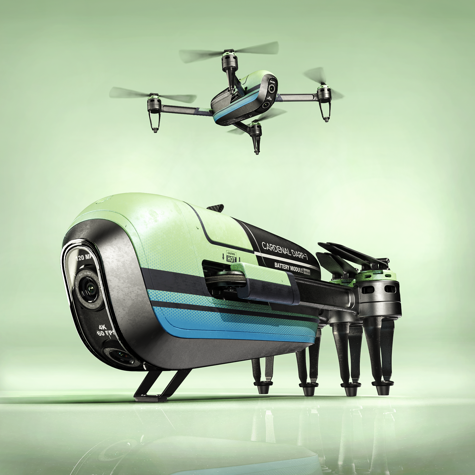 3D model，product design，industrial design，UAV，drone，cad，