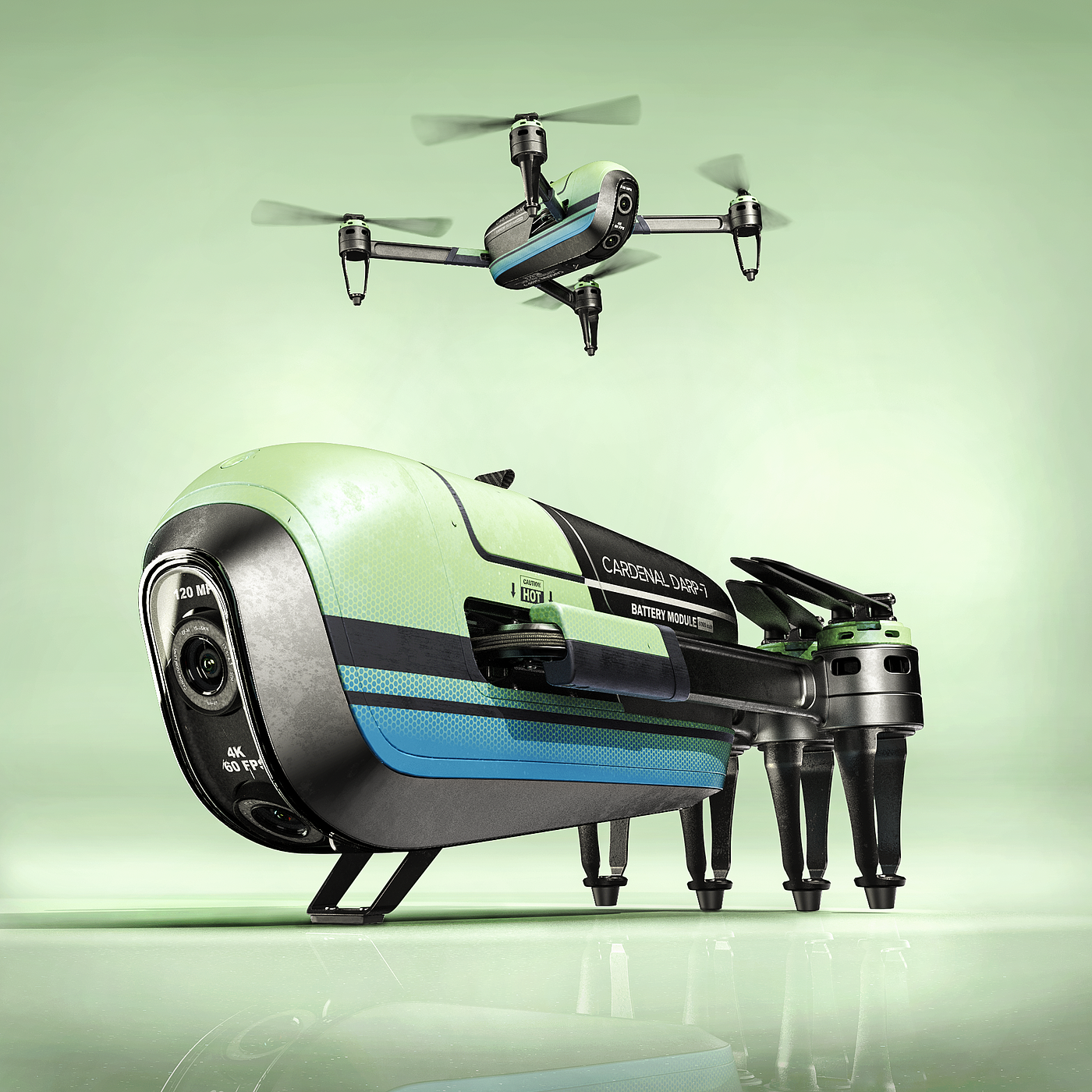 3d模型，产品设计，工业设计，无人机，drone，cad，