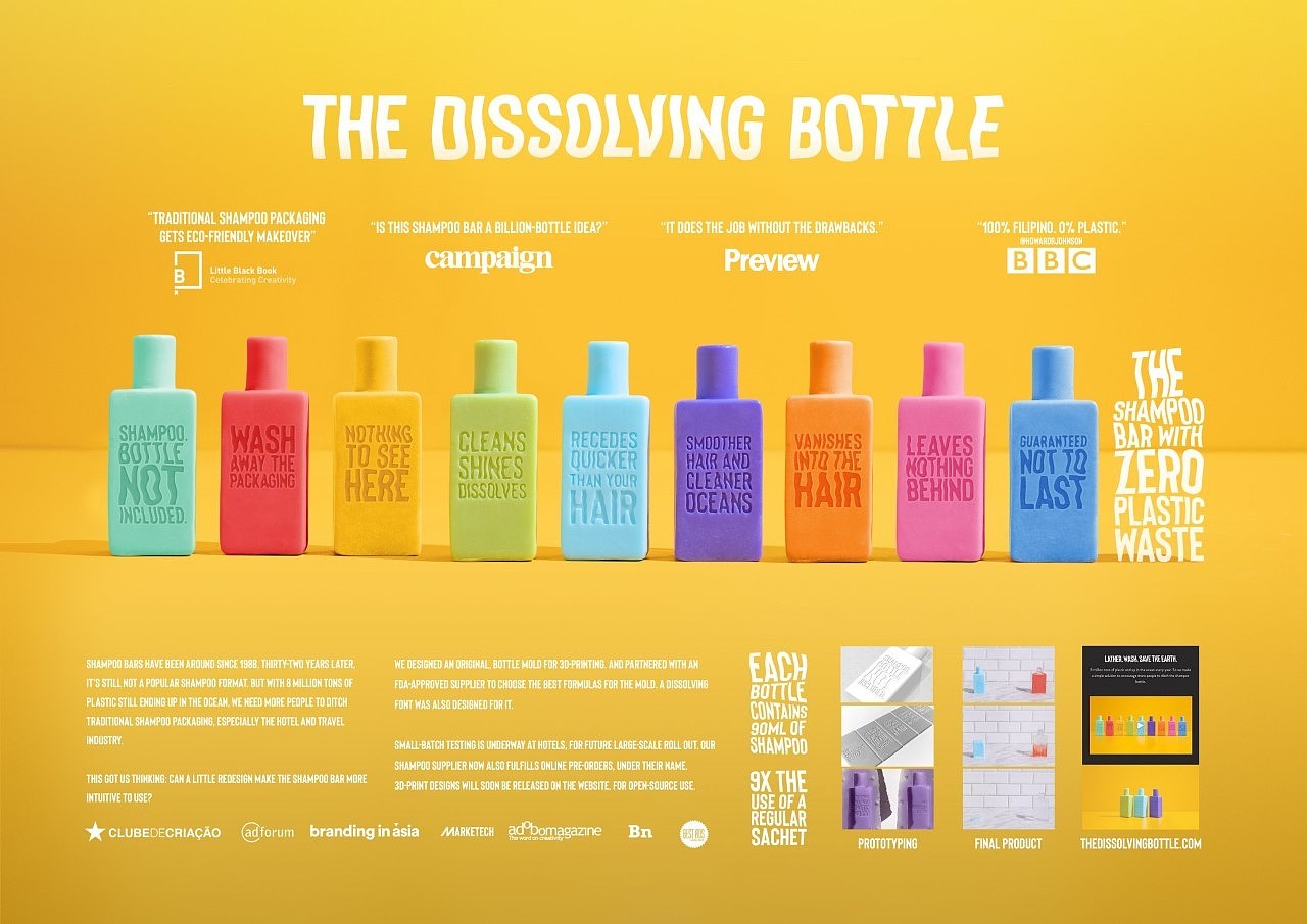shampoo，product design，product，environment protection，Degradable Plastics，