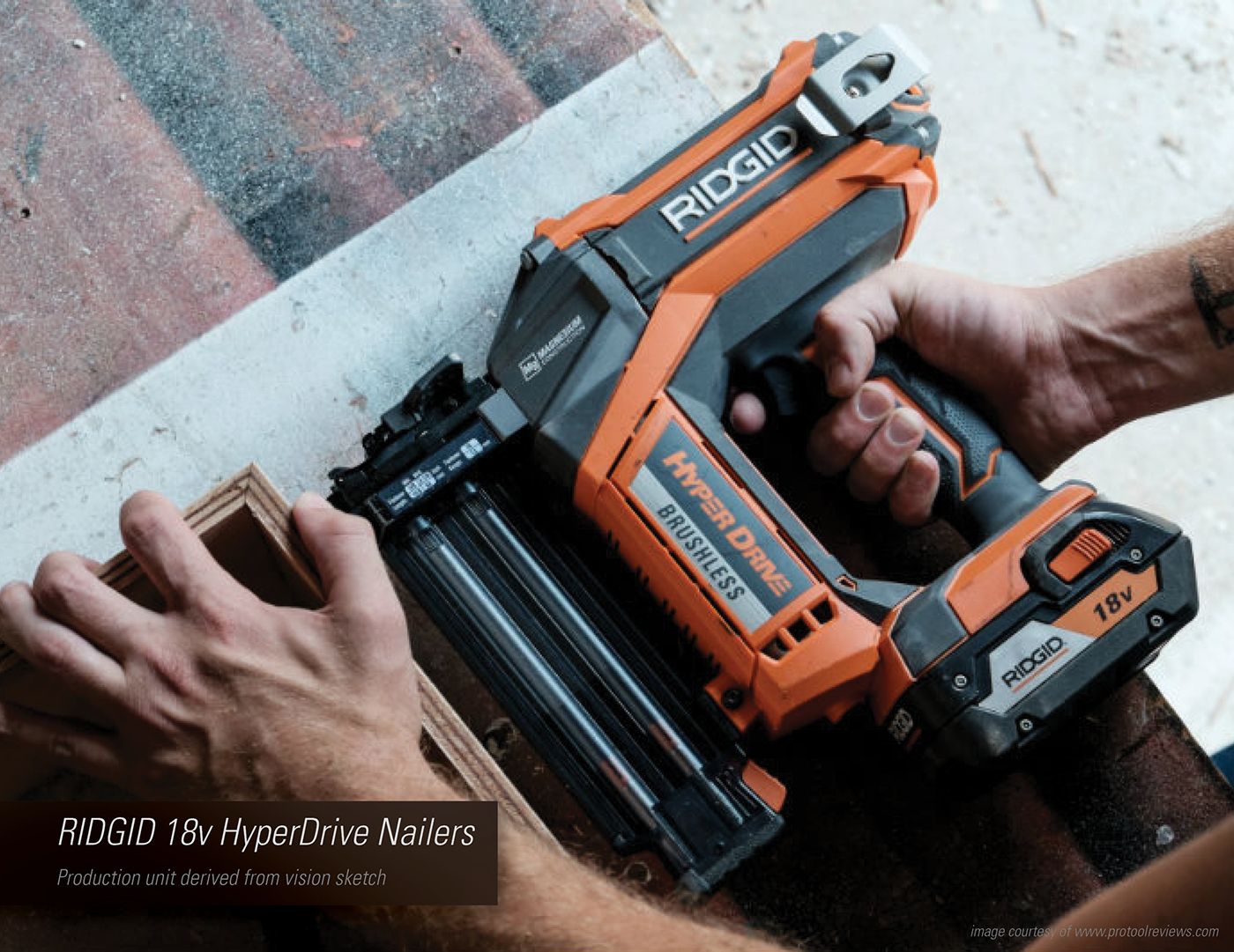 industrial design，product design，tool，equipment，hold，Nail gun，