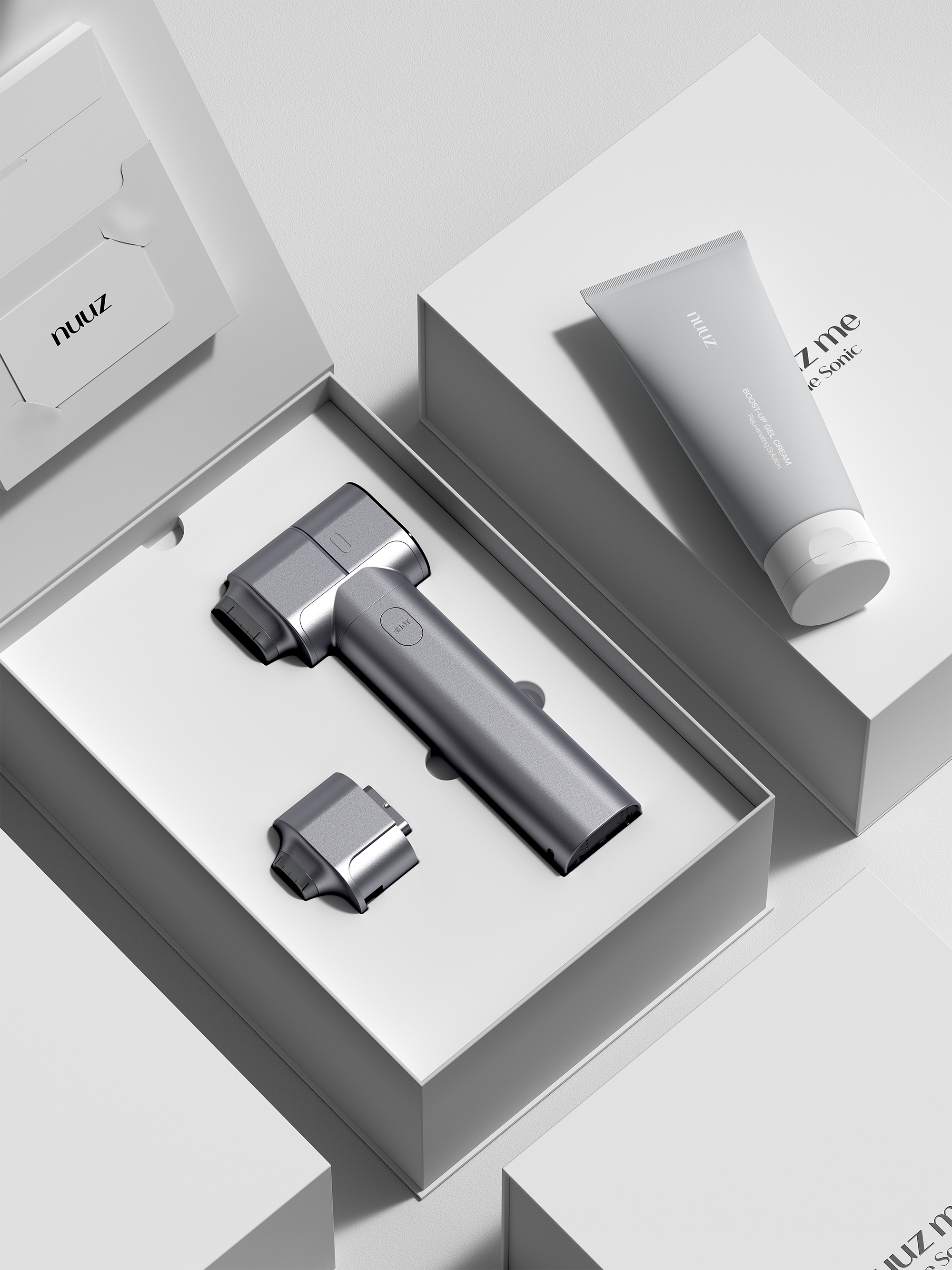 product design，remonig，nuuz me，product，Beauty makeup，