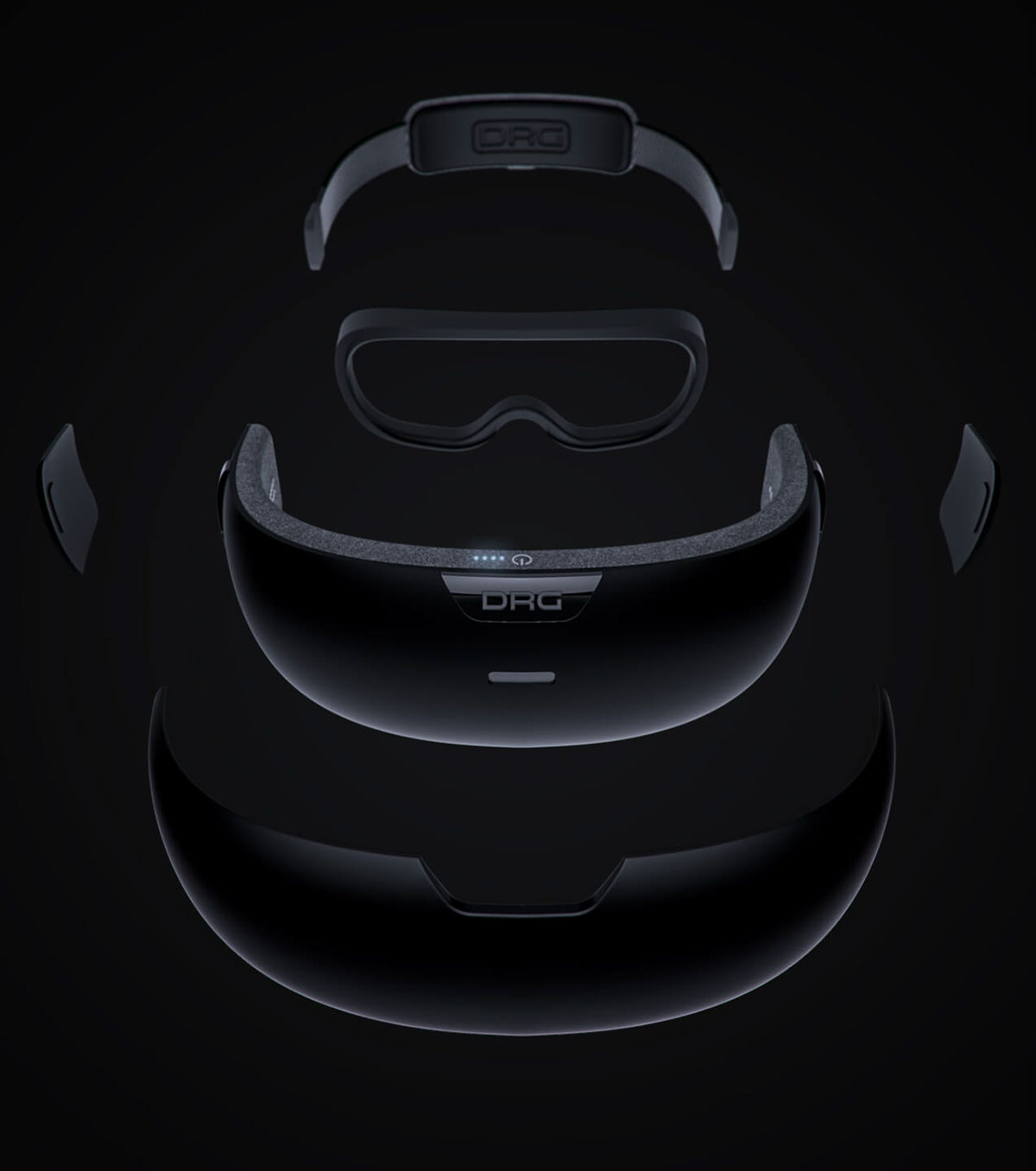 Goggles，Drone racing，Panoramic display，ALPHA，DRG，