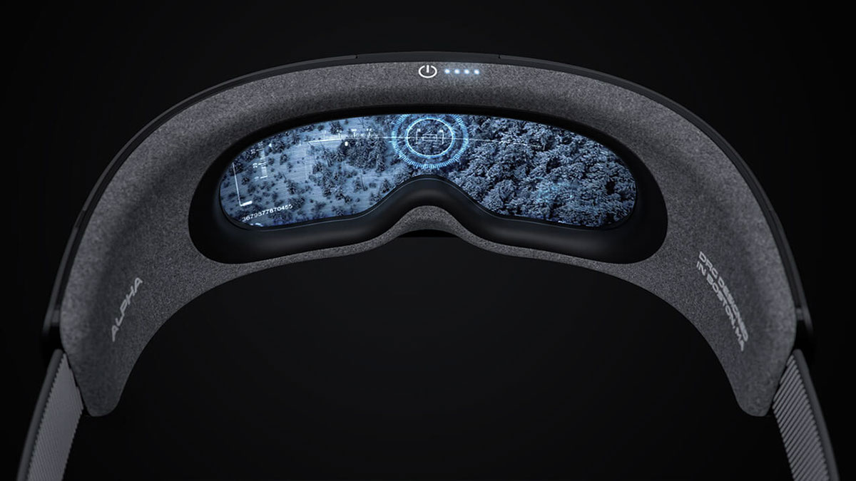 Goggles，Drone racing，Panoramic display，ALPHA，DRG，