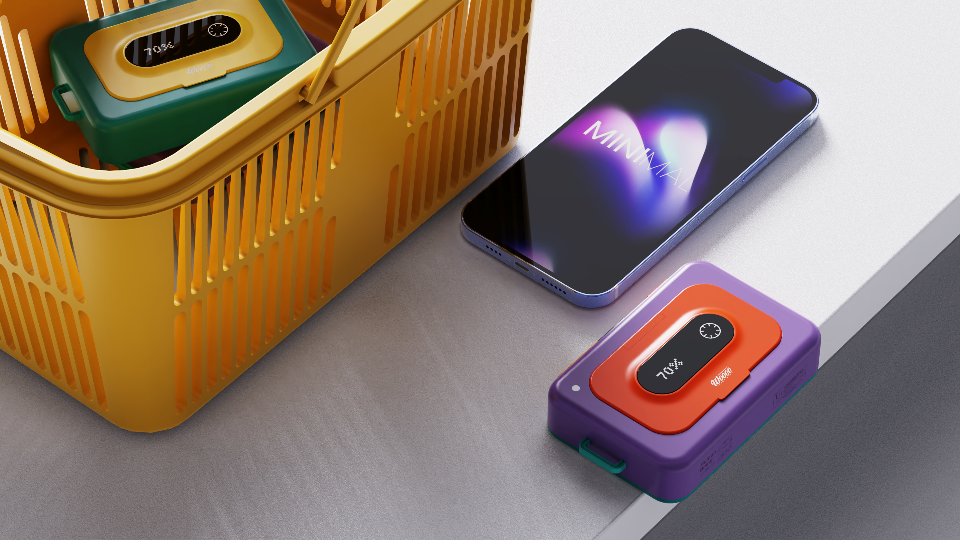 product design，portable battery，Walkman，Retro，keyshot，sample reels，modeling，Render，