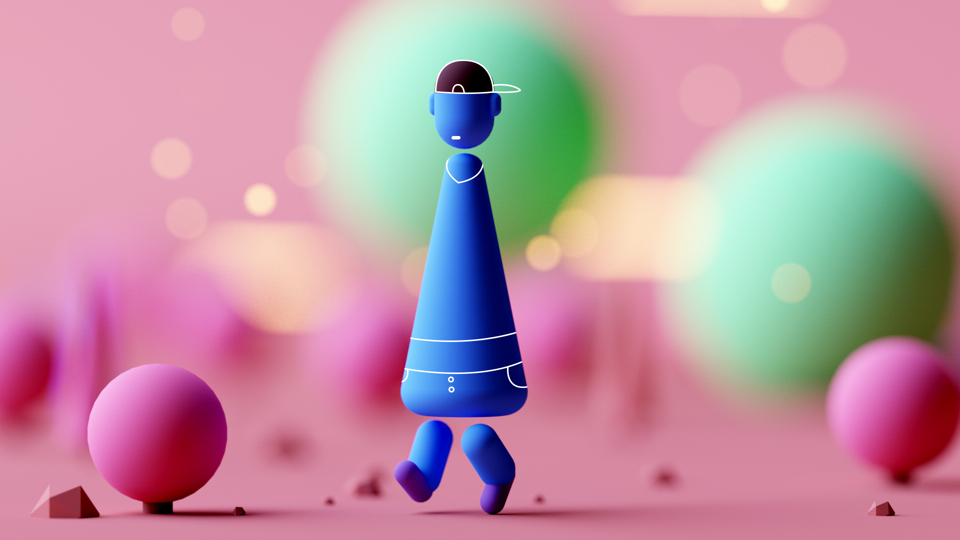 3d，Design，2D，Forest，character，characterization，