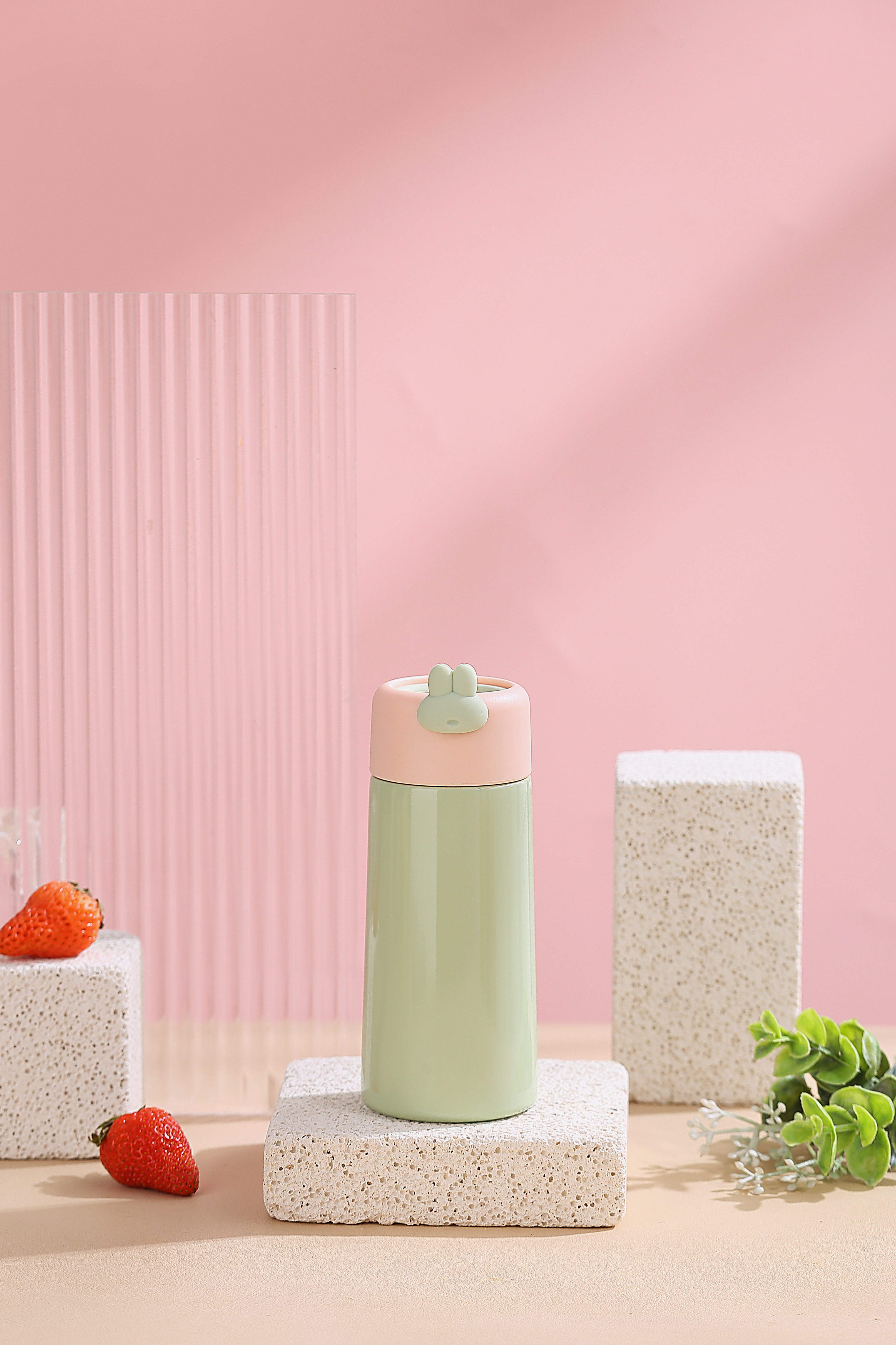 Cartoon，lovely，Sprouting system，Little rabbit，Powder system，