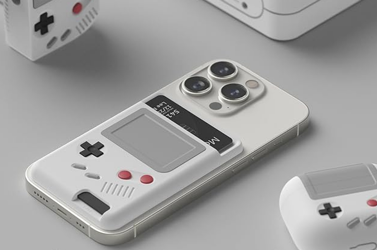 智能，产品设计，工业设计，GAME BOY，磁性钱包，Elago，