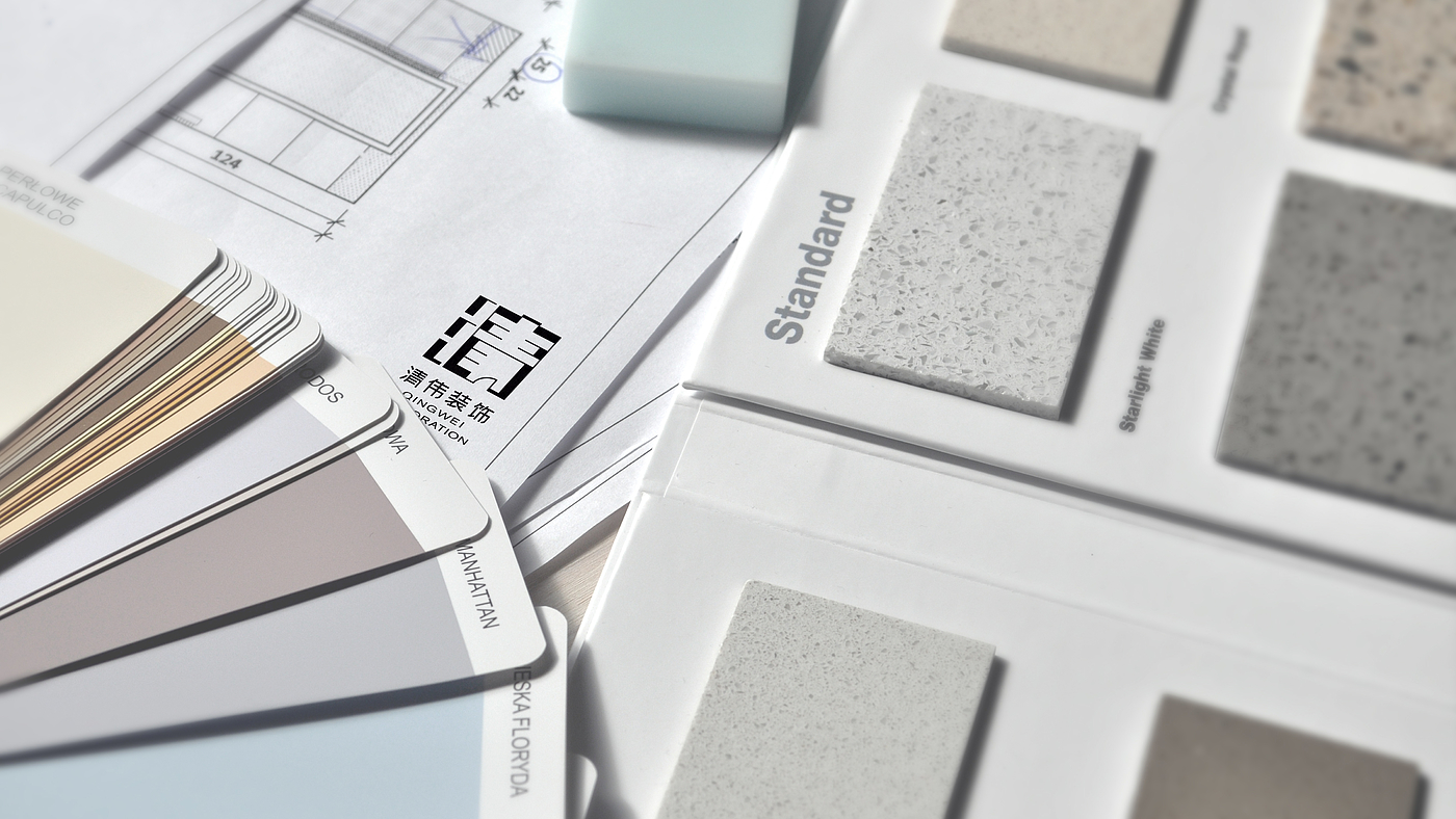 Brand design of decoration company，Logo design，VI design，Brand design，Packaging Design Company，Xi'an Design Company，Brand Design Company，Logo design，